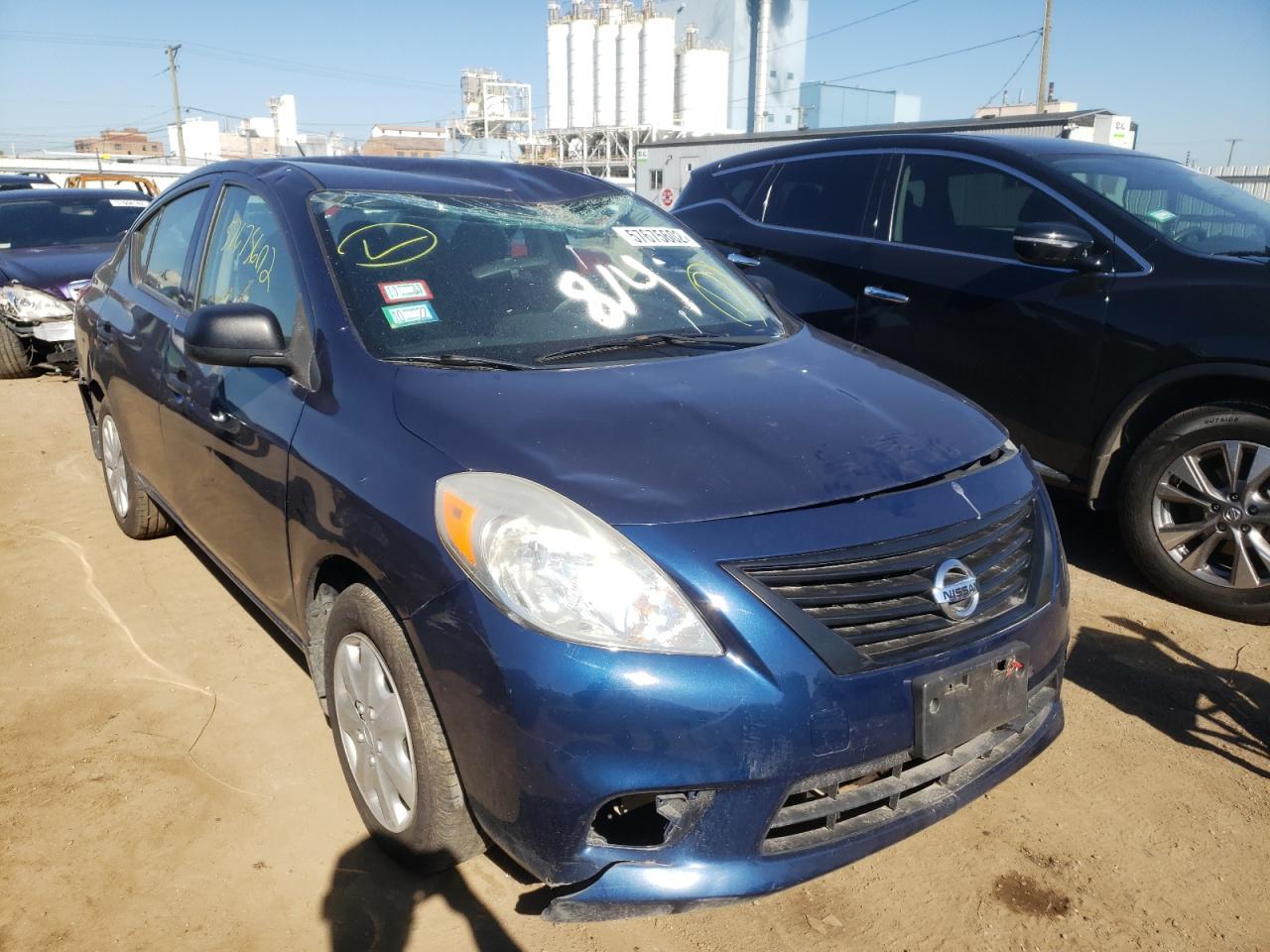 nissan versa 2012 3n1cn7ap5cl930716