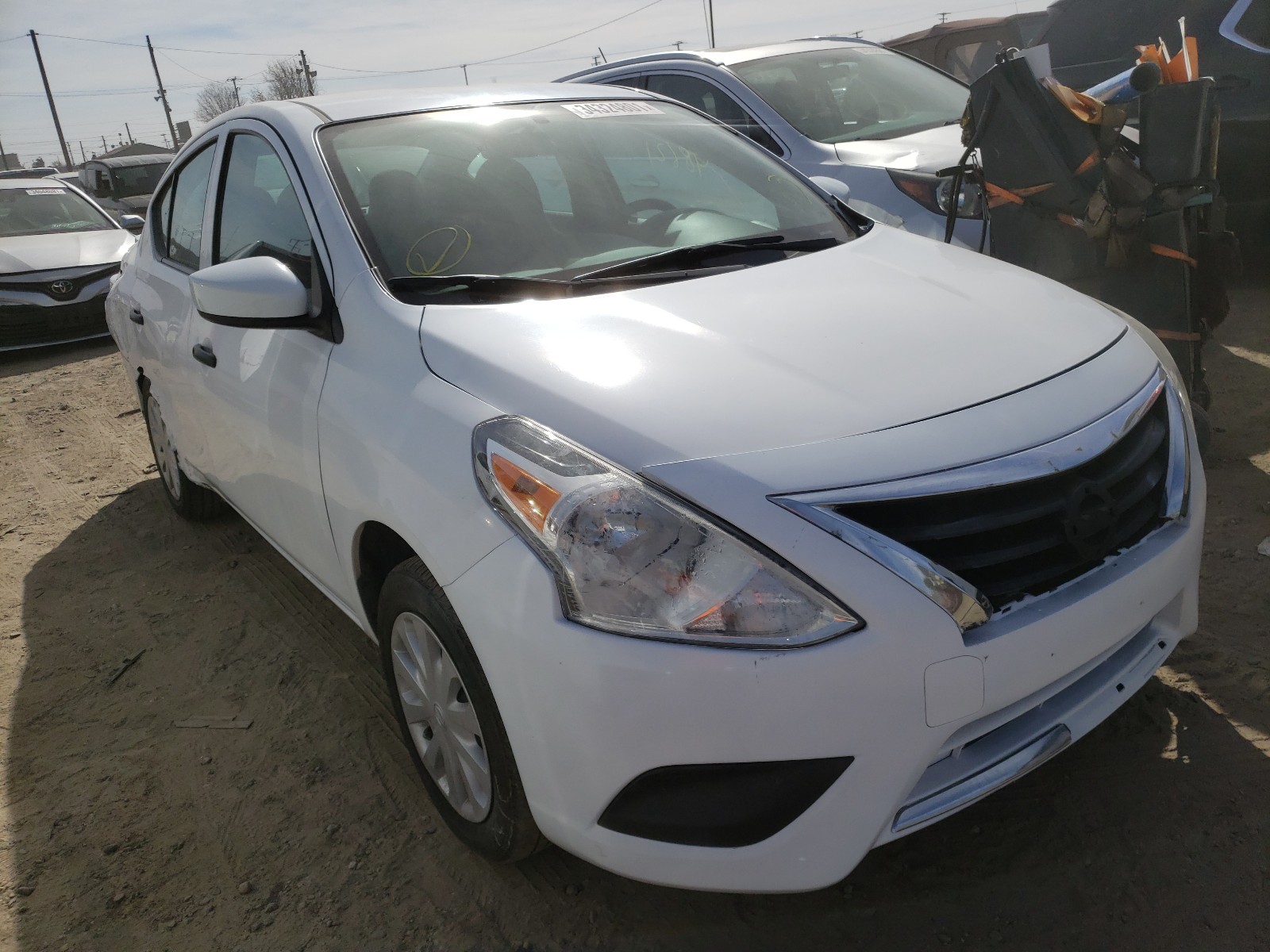 nissan versa s 2017 3n1cn7ap5hl800765