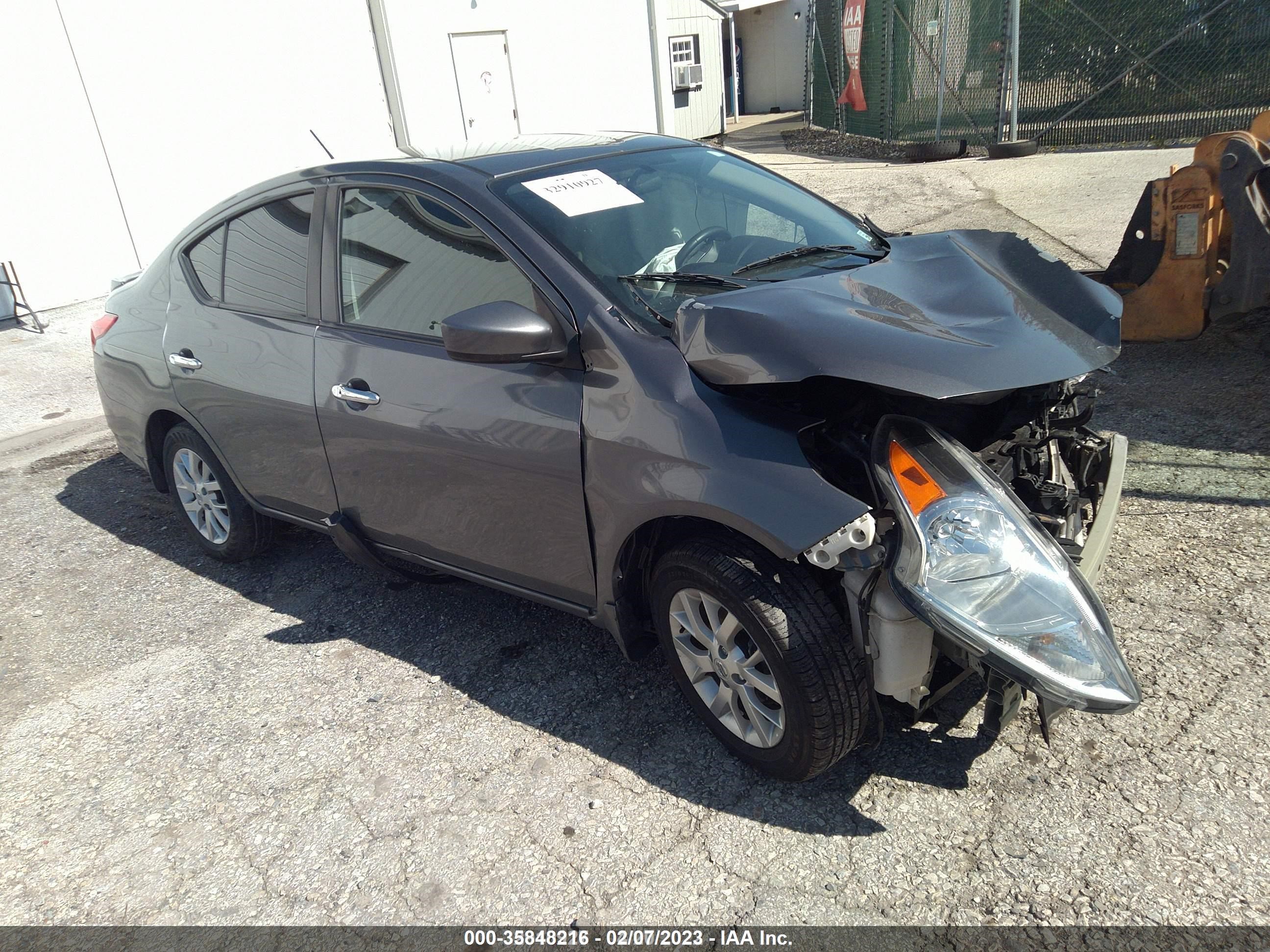 nissan versa 2019 3n1cn7ap5kl801714