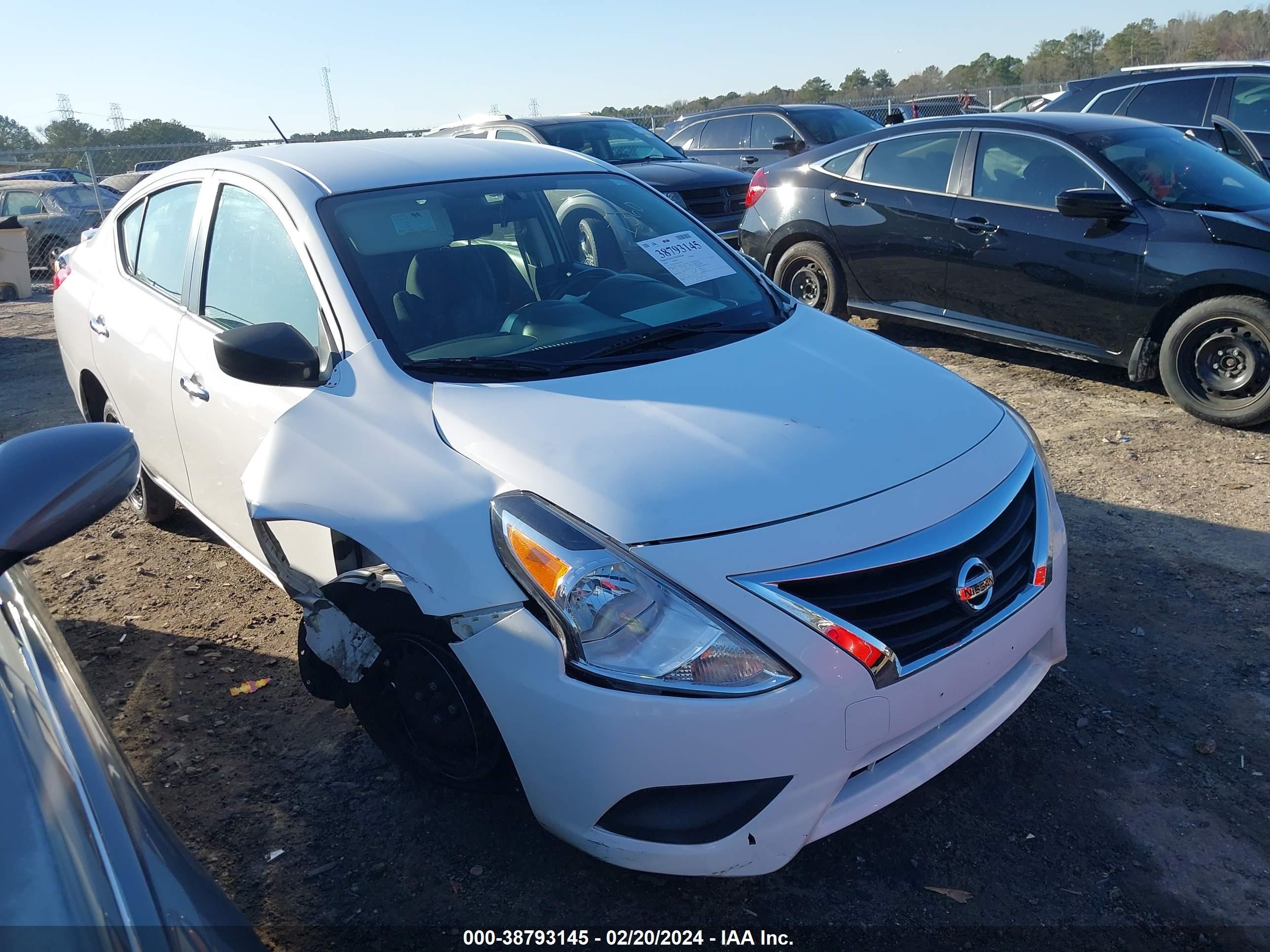 nissan versa 2019 3n1cn7ap6kl866488