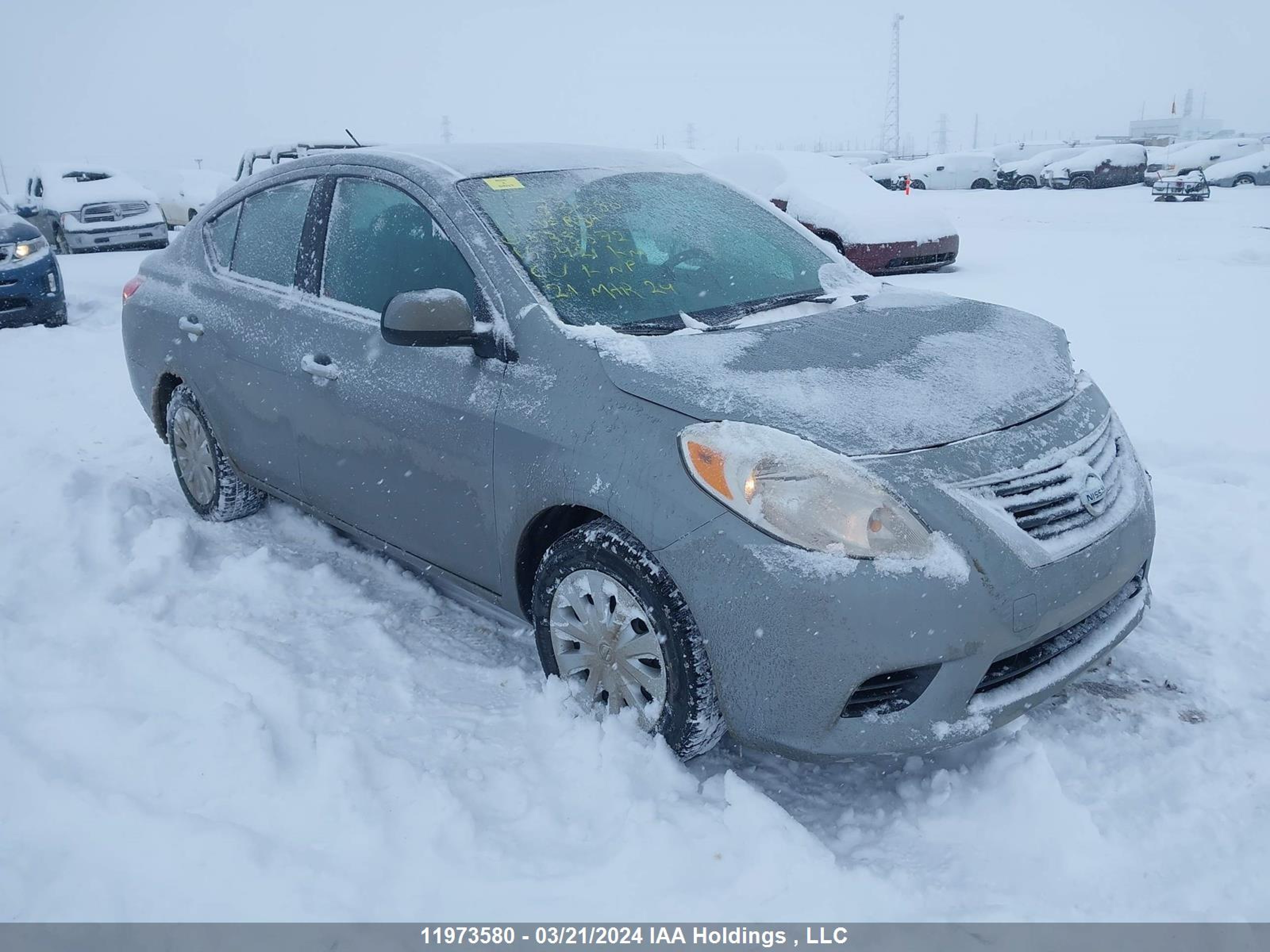 nissan versa 2012 3n1cn7ap7cl838572