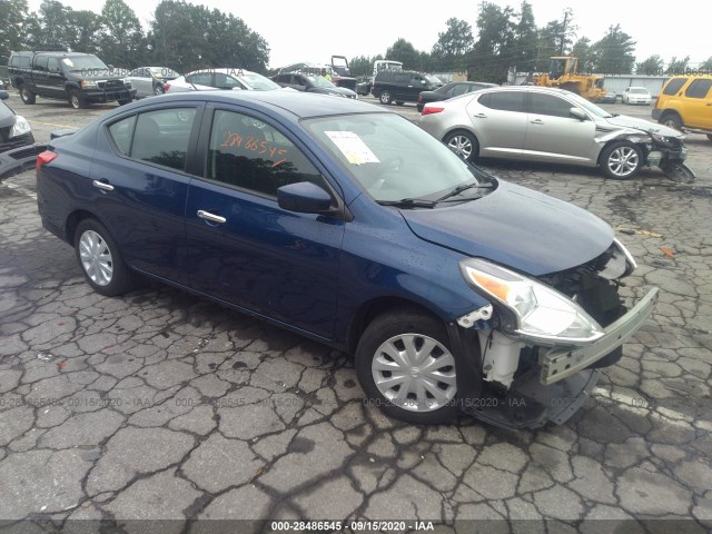 nissan versa sedan 2019 3n1cn7ap7kl815002