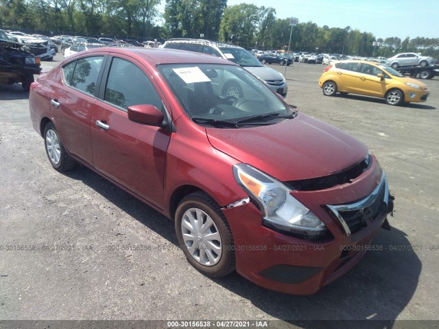 nissan versa sedan 2019 3n1cn7ap7kl816036