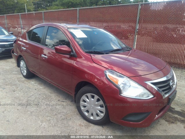 nissan versa sedan 2019 3n1cn7ap7kl817803