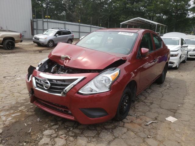 nissan versa s 2019 3n1cn7ap7kl818126