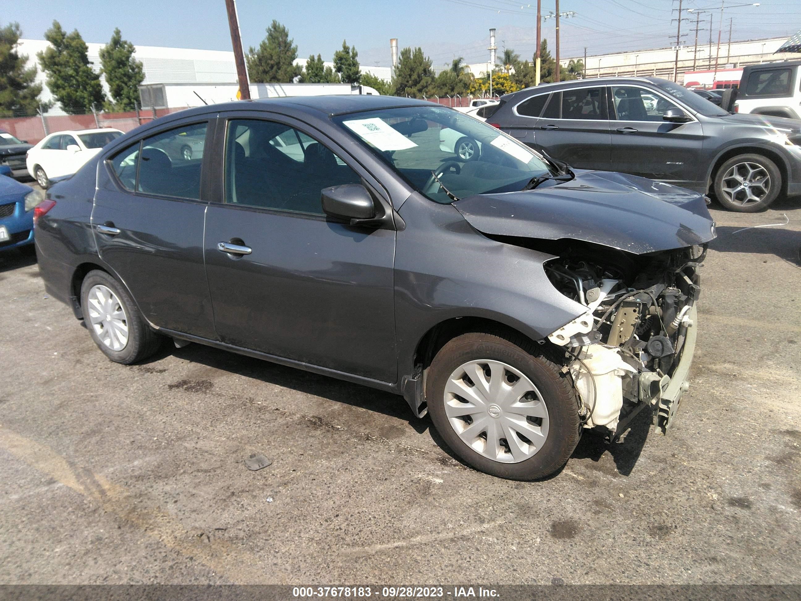 nissan versa 2019 3n1cn7ap7kl818515