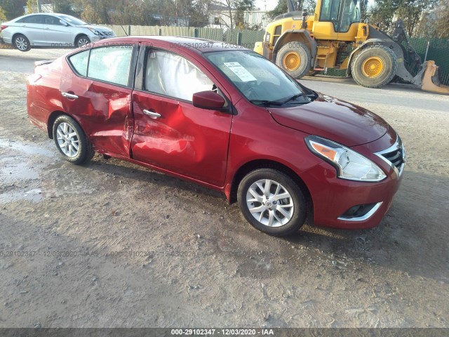 nissan versa sedan 2019 3n1cn7ap7kl823598