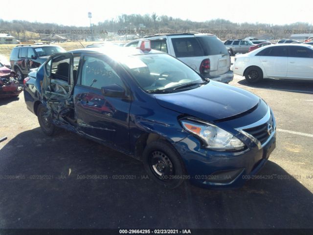 nissan versa sedan 2019 3n1cn7ap8kl814750