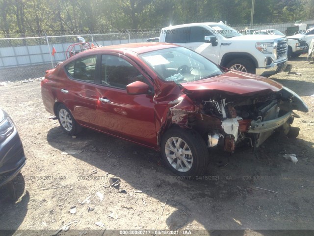 nissan versa sedan 2019 3n1cn7ap8kl815283