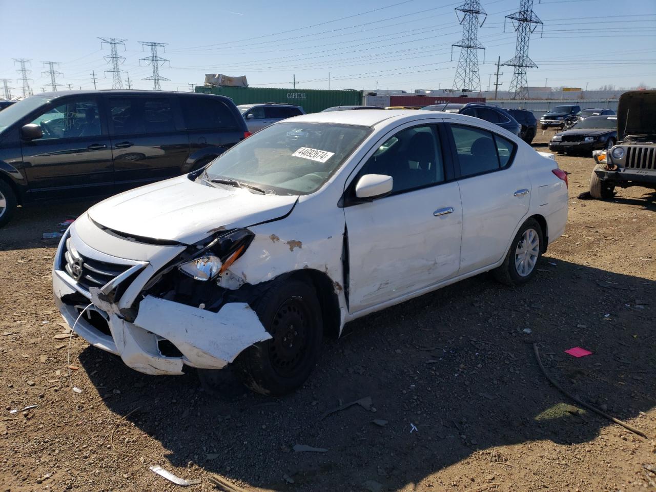 nissan versa 2016 3n1cn7ap9gl828258