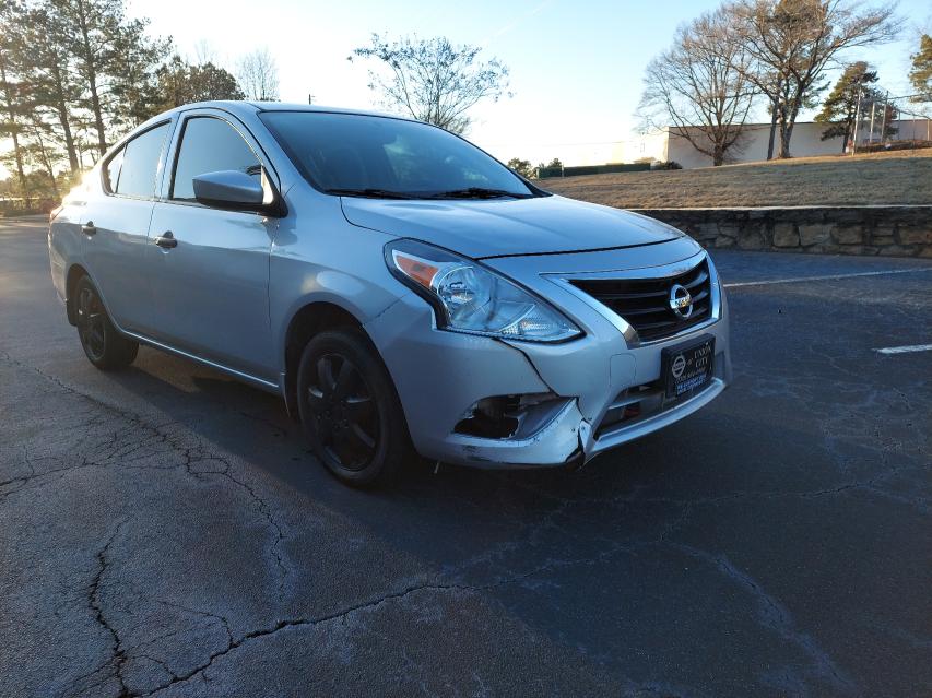 nissan versa s 2016 3n1cn7ap9gl842256