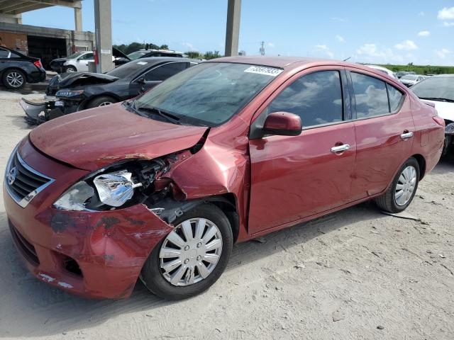 nissan versa 2014 3n1cn7apxek457890