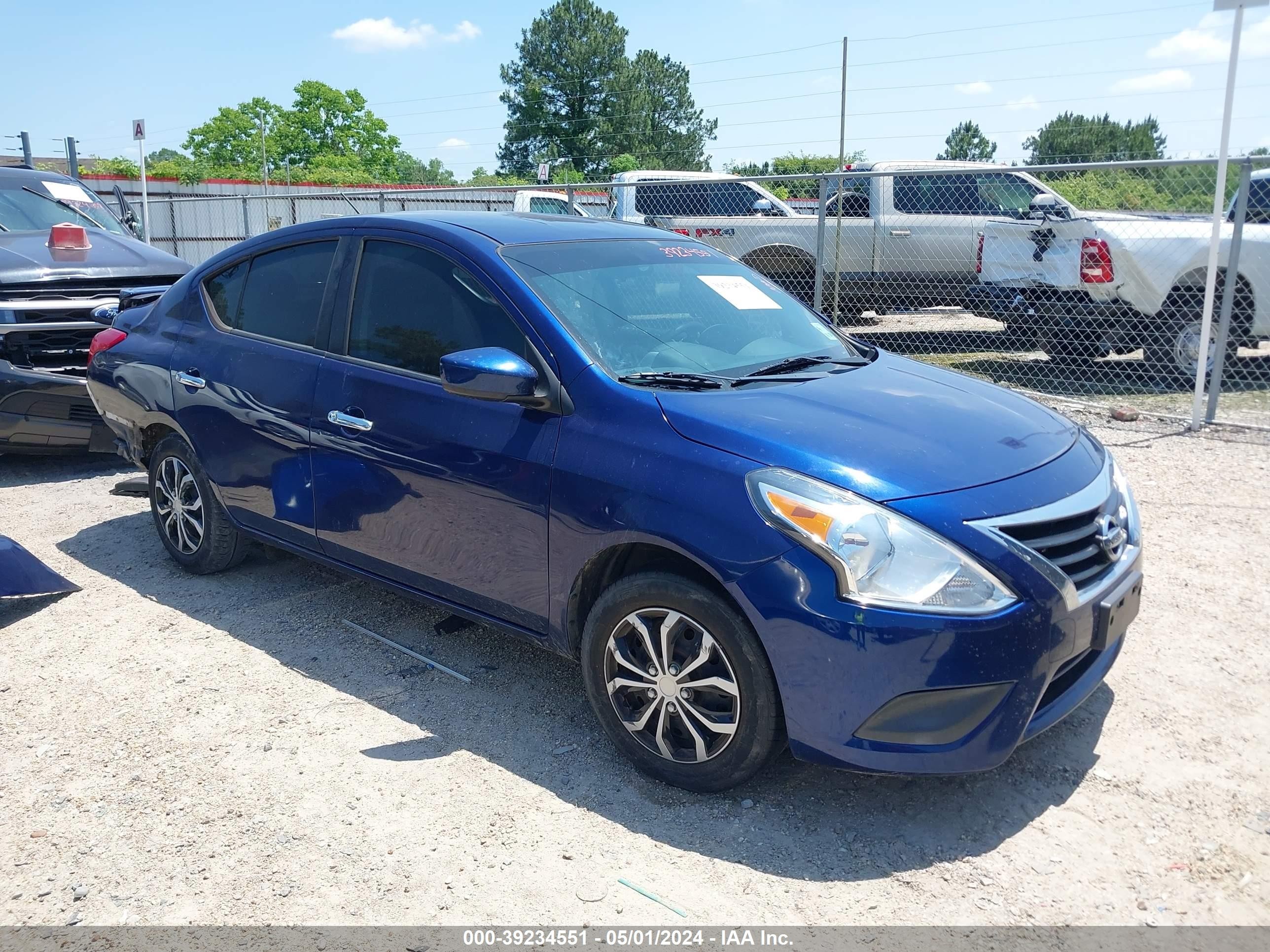 nissan versa 2019 3n1cn7apxkl838869