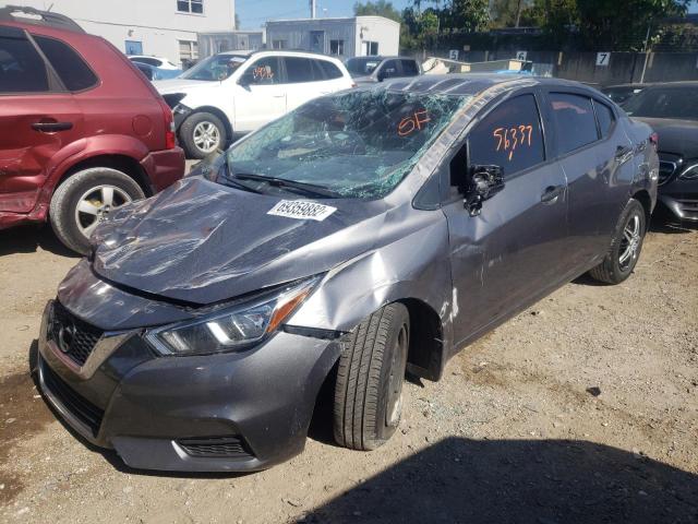 nissan versa s 2020 3n1cn8dv8ll811462