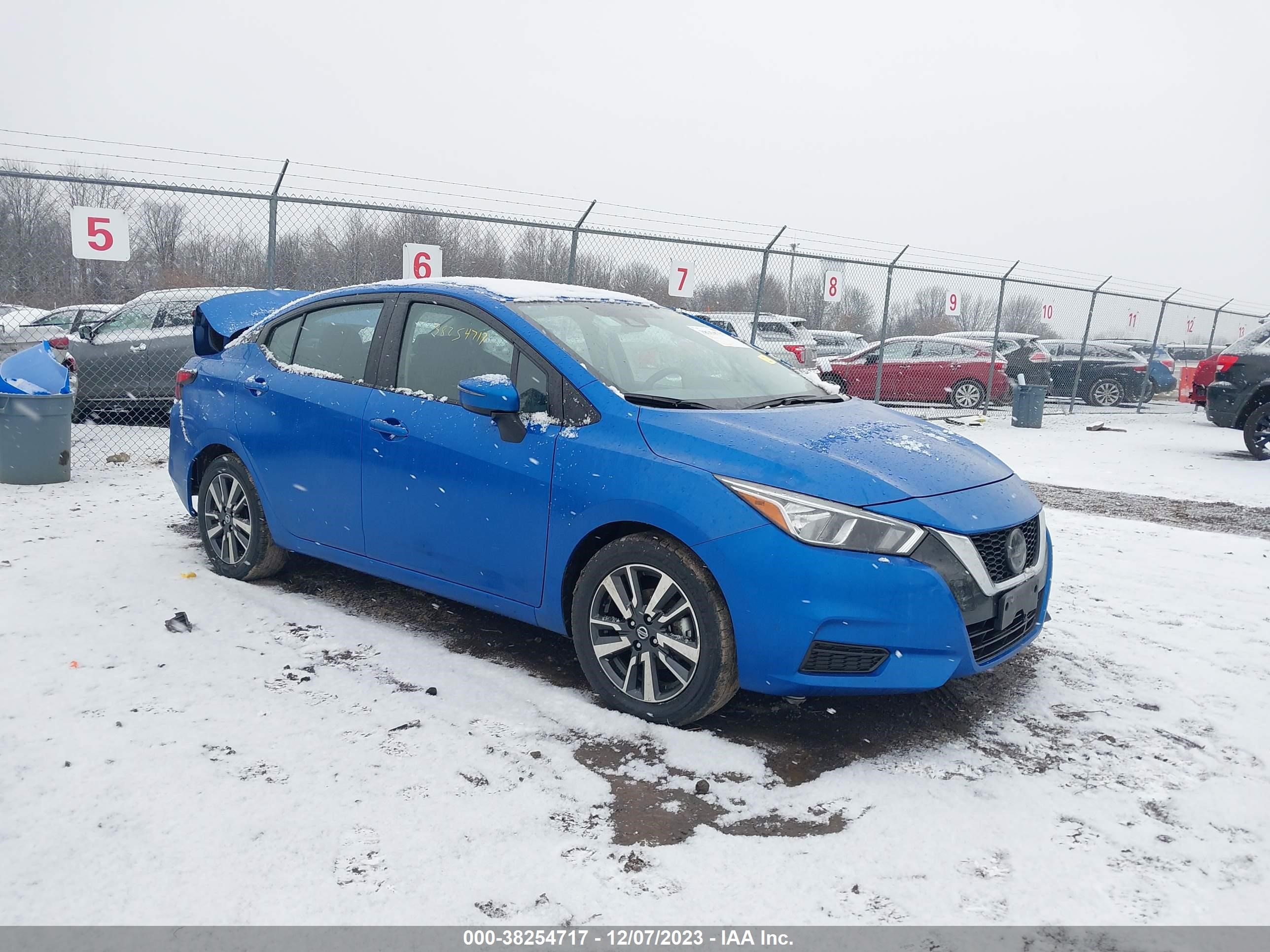 nissan versa 2021 3n1cn8ev0ml861773