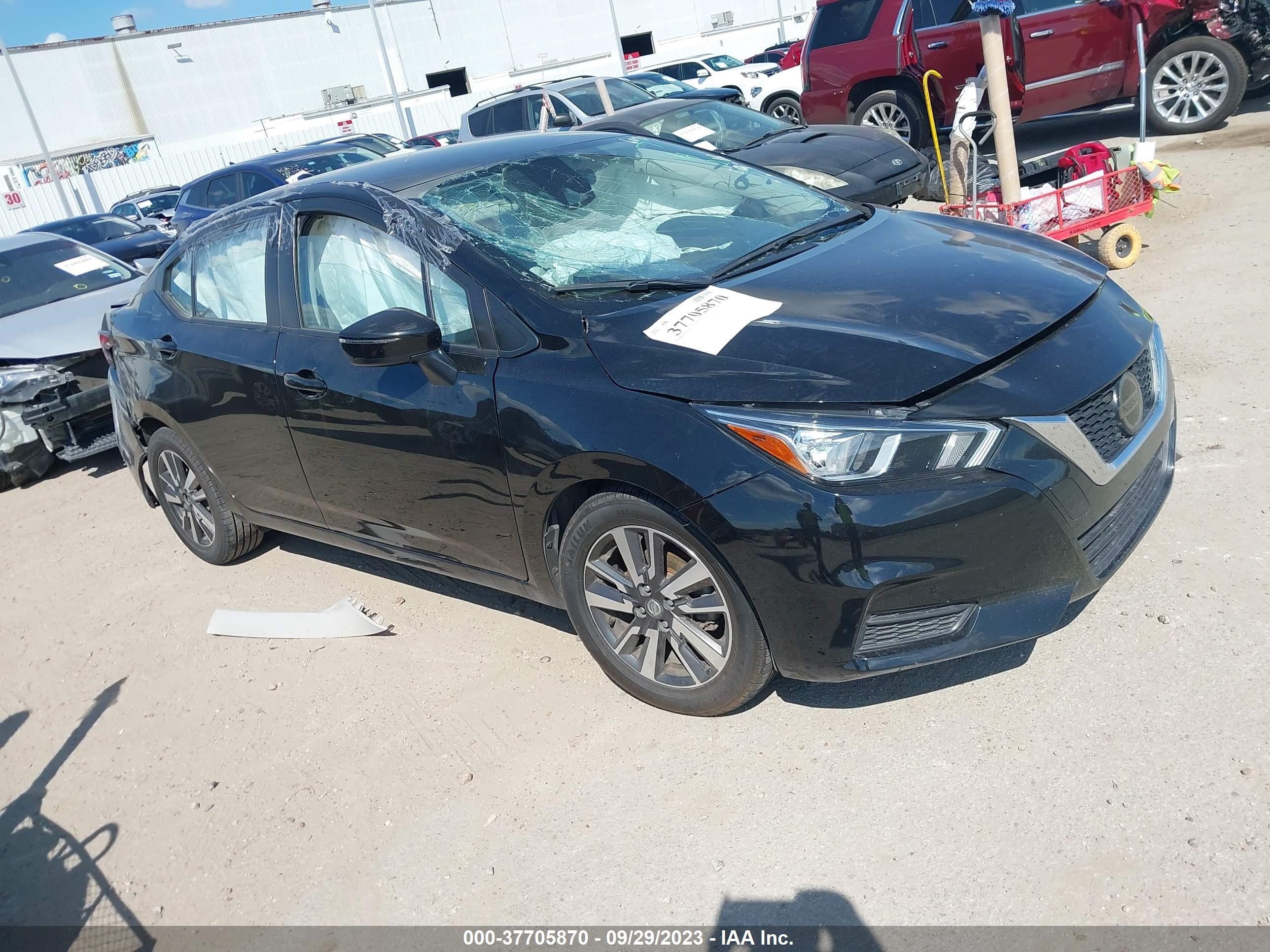 nissan versa 2021 3n1cn8ev1ml856033