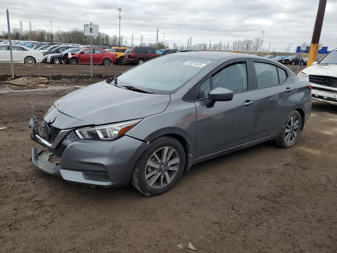 nissan versa 2021 3n1cn8ev1ml904341