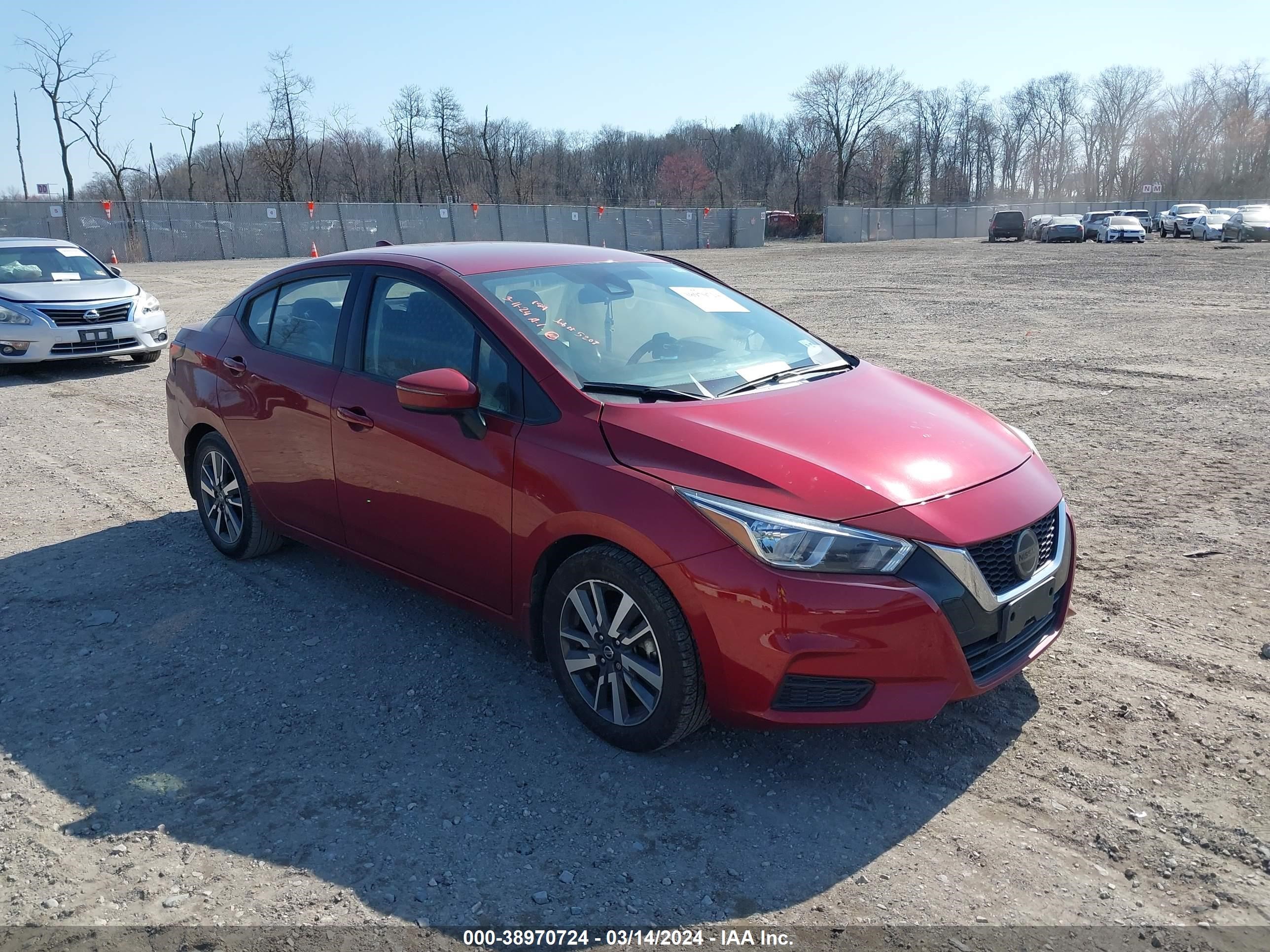 nissan versa 2020 3n1cn8ev5ll804497