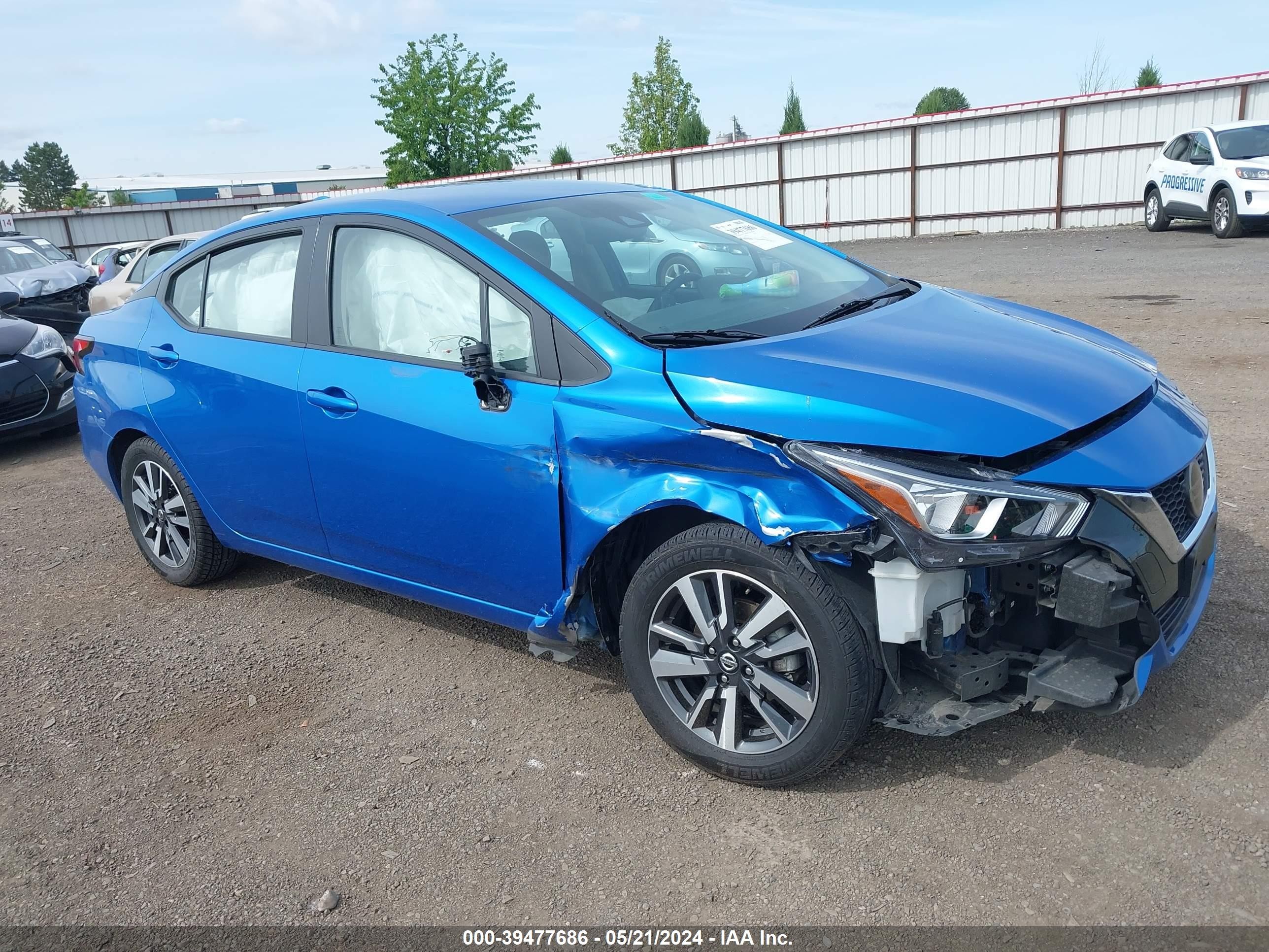 nissan versa 2021 3n1cn8ev5ml827246