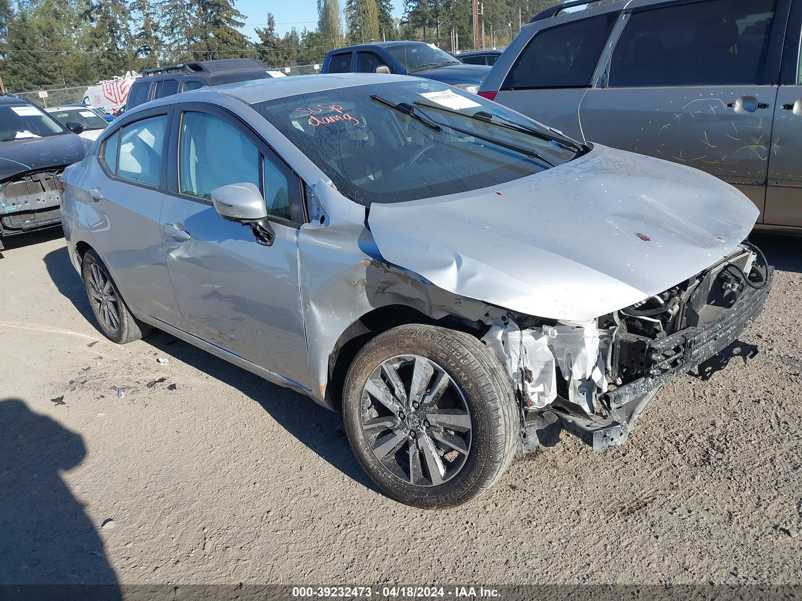 nissan versa 2021 3n1cn8ev5ml876804