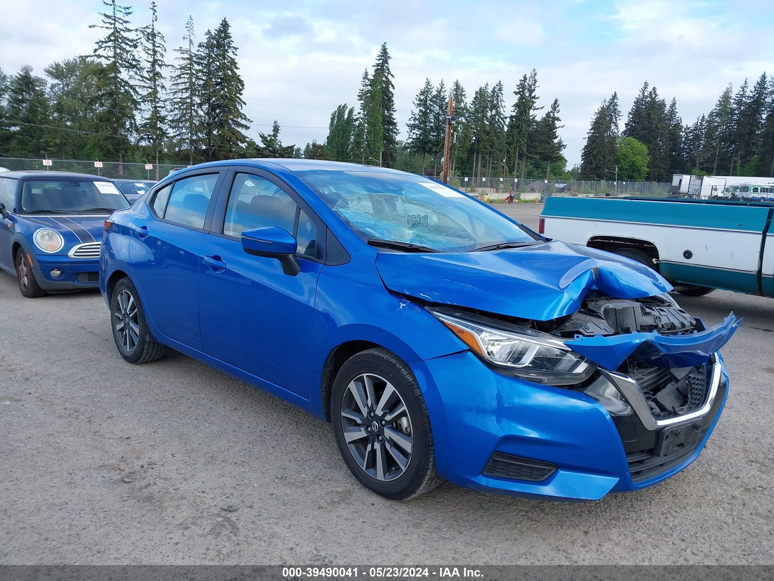 nissan versa 2021 3n1cn8ev6ml826848