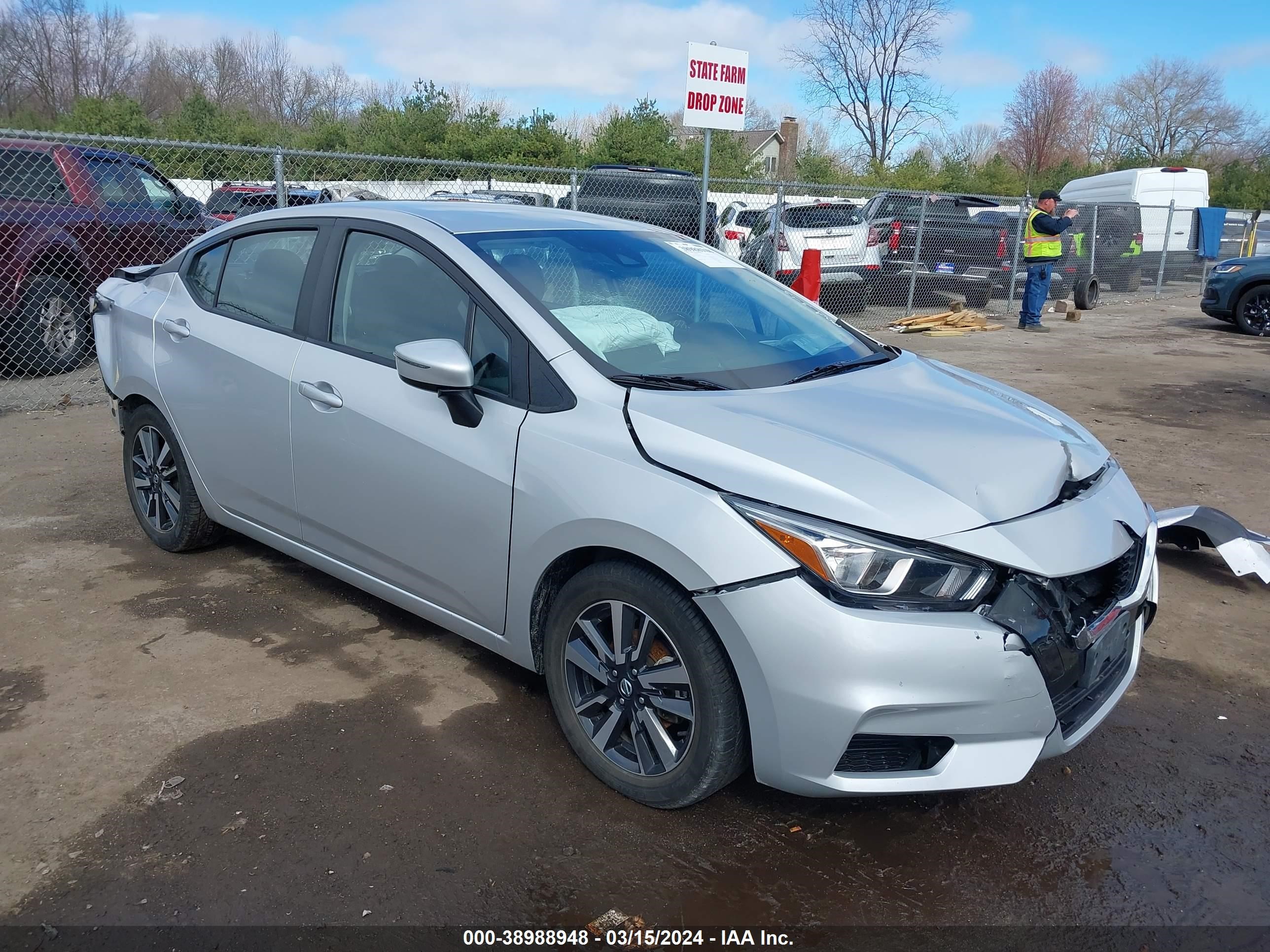 nissan versa 2021 3n1cn8ev6ml839017