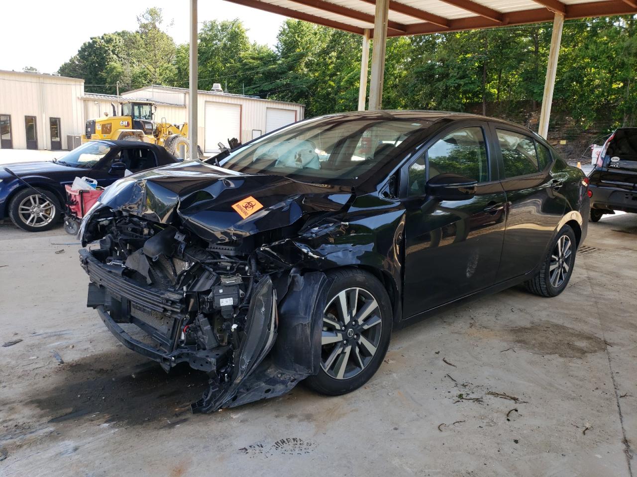 nissan versa 2021 3n1cn8ev6ml846050