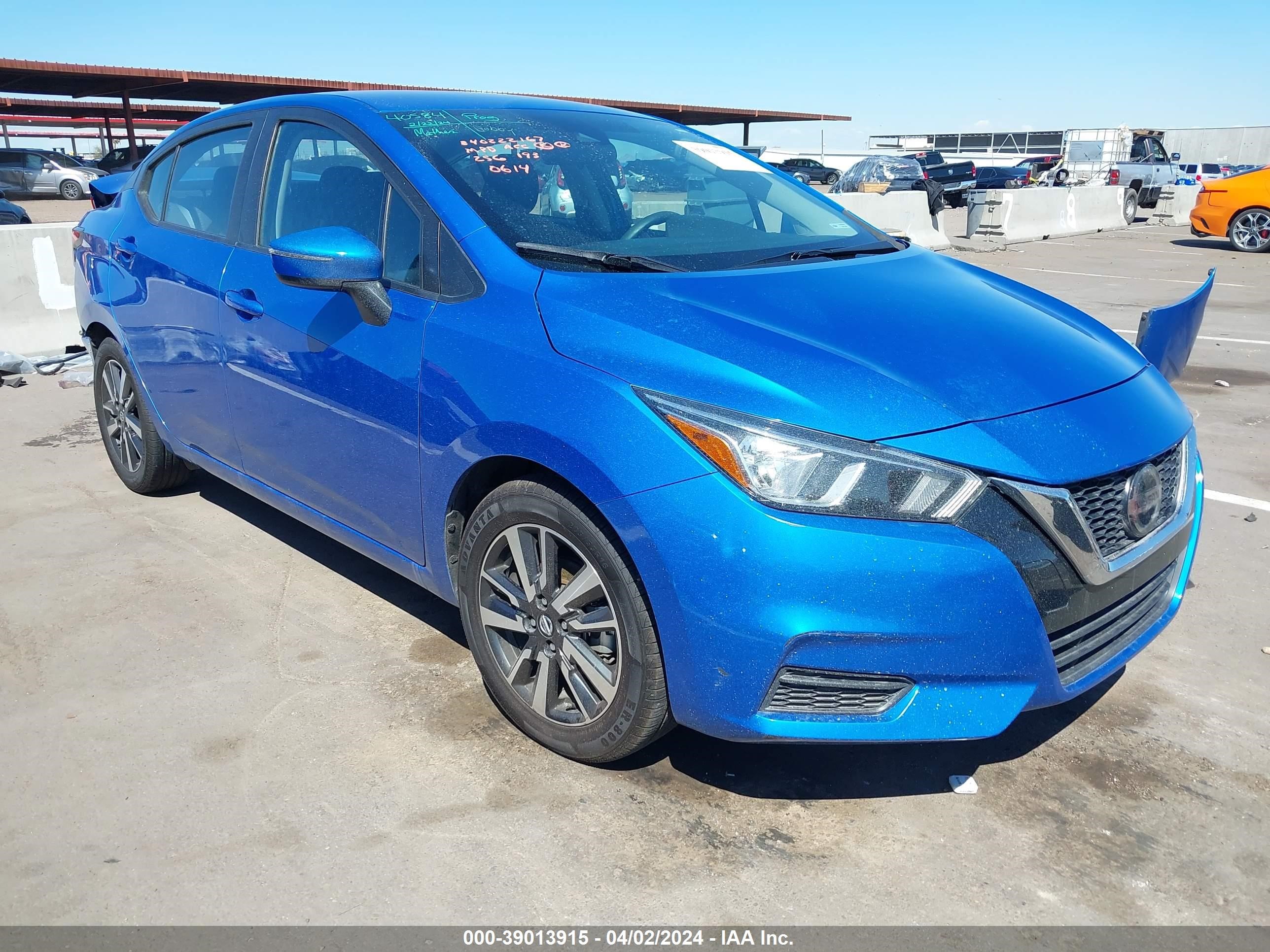 nissan versa 2021 3n1cn8ev7ml840614