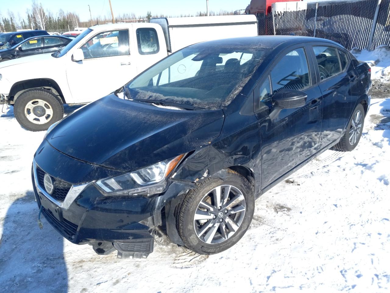 nissan versa 2021 3n1cn8ev7ml885181