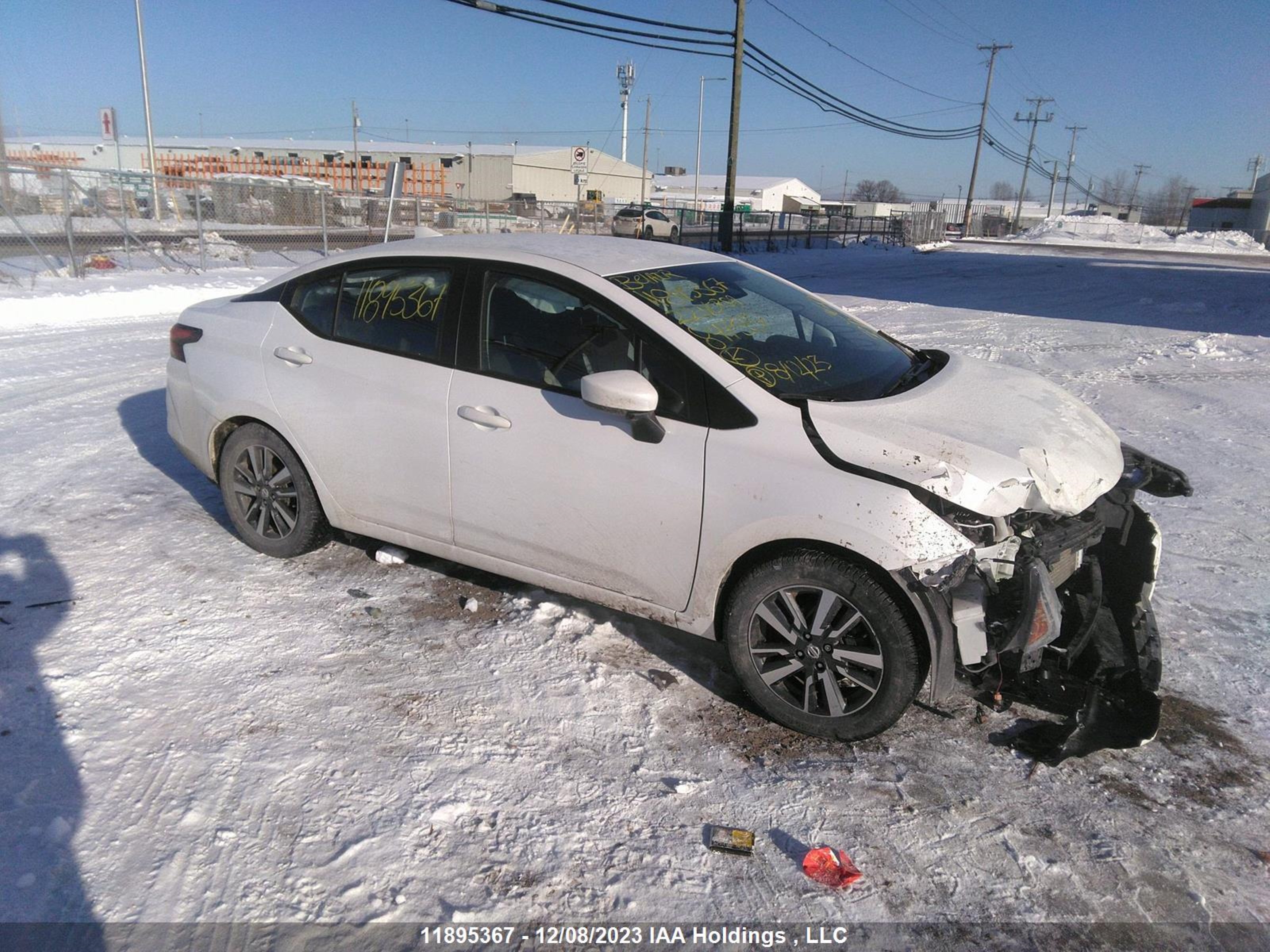 nissan versa 2022 3n1cn8ev7nl844387