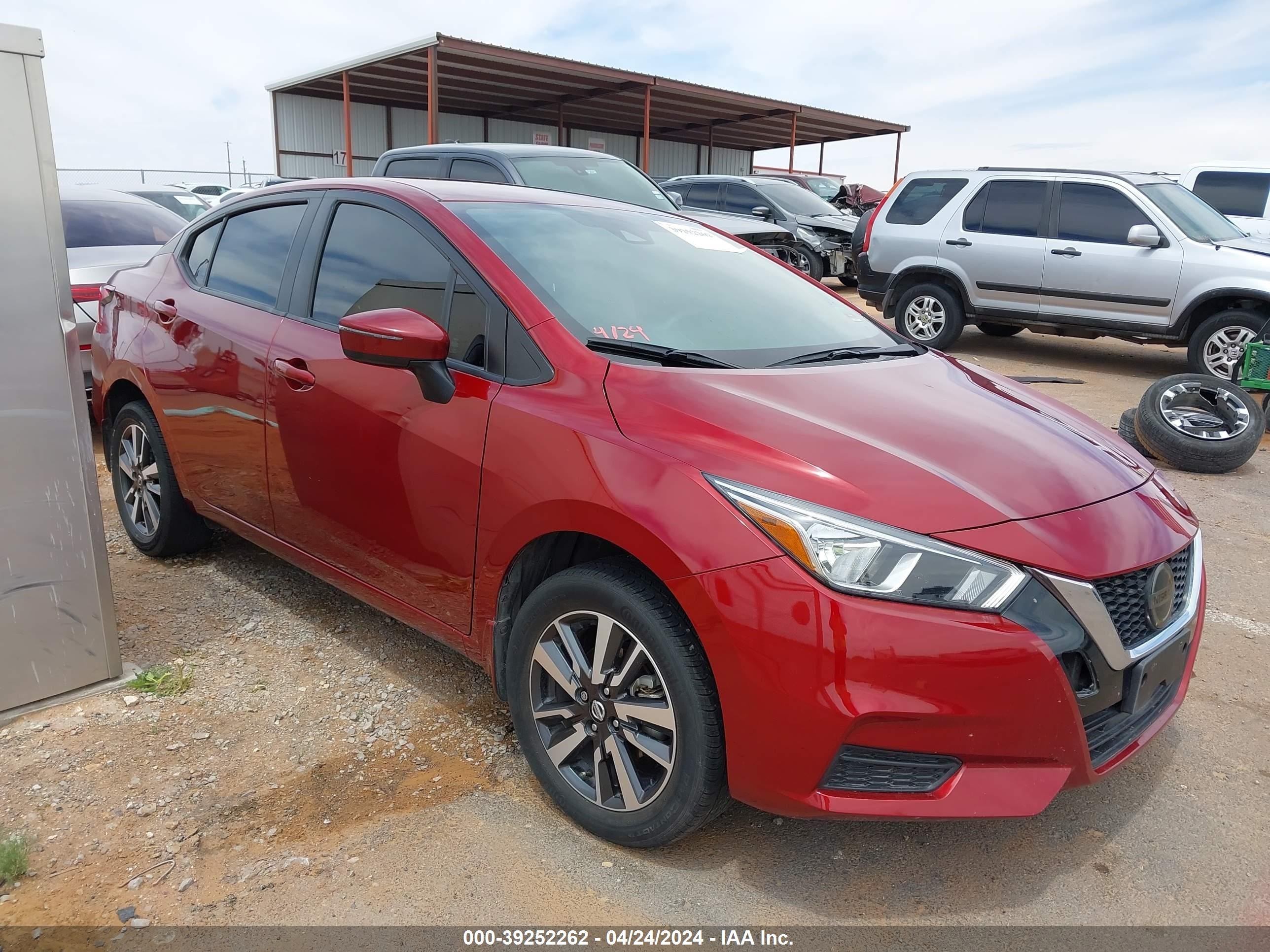 nissan versa 2021 3n1cn8ev8ml895296