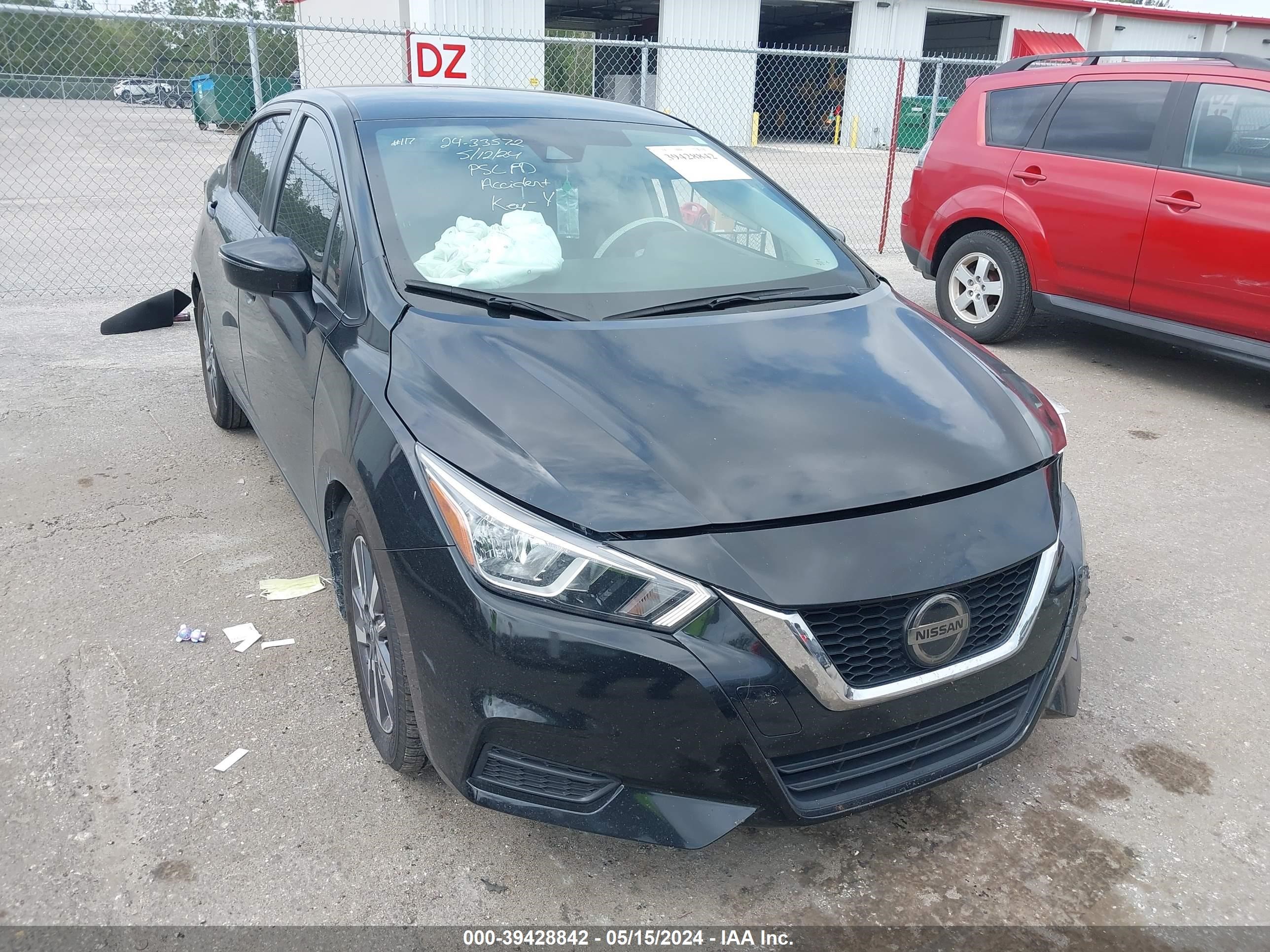 nissan versa 2020 3n1cn8evxll811560