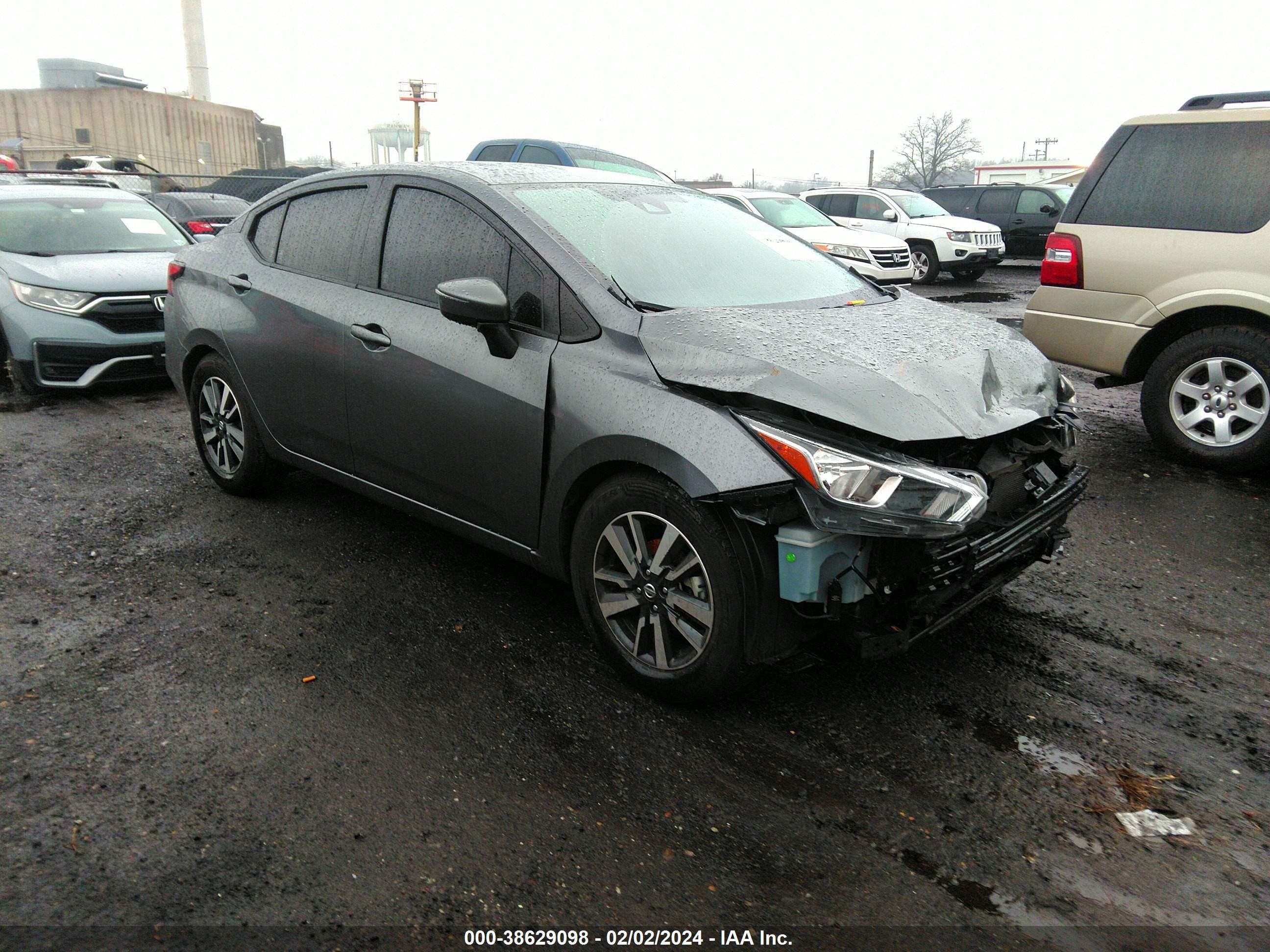 nissan versa 2020 3n1cn8evxll857938