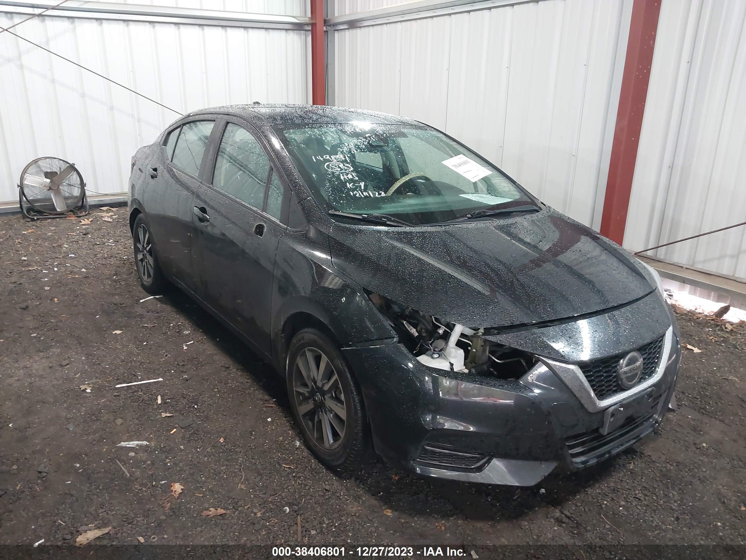 nissan versa 2021 3n1cn8evxml878015