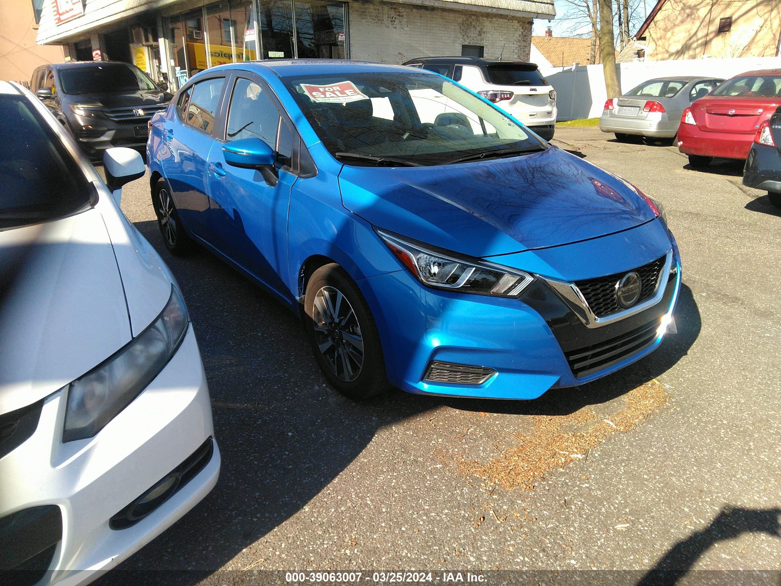 nissan versa 2021 3n1cn8evxml895817