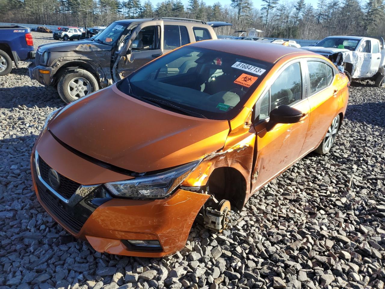 nissan versa 2021 3n1cn8fv3ml820830