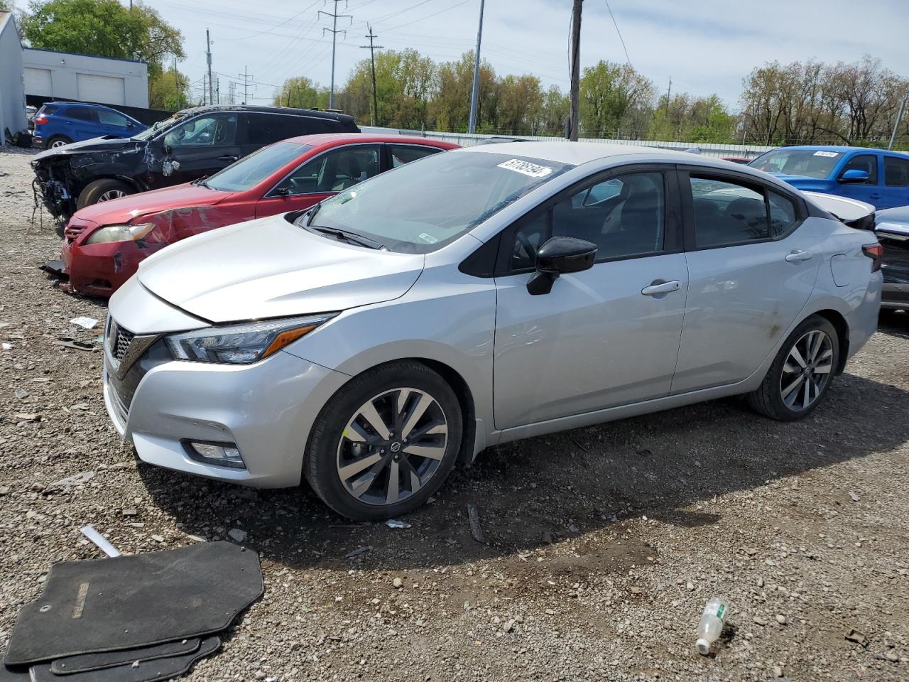 nissan versa 2021 3n1cn8fv9ml841245