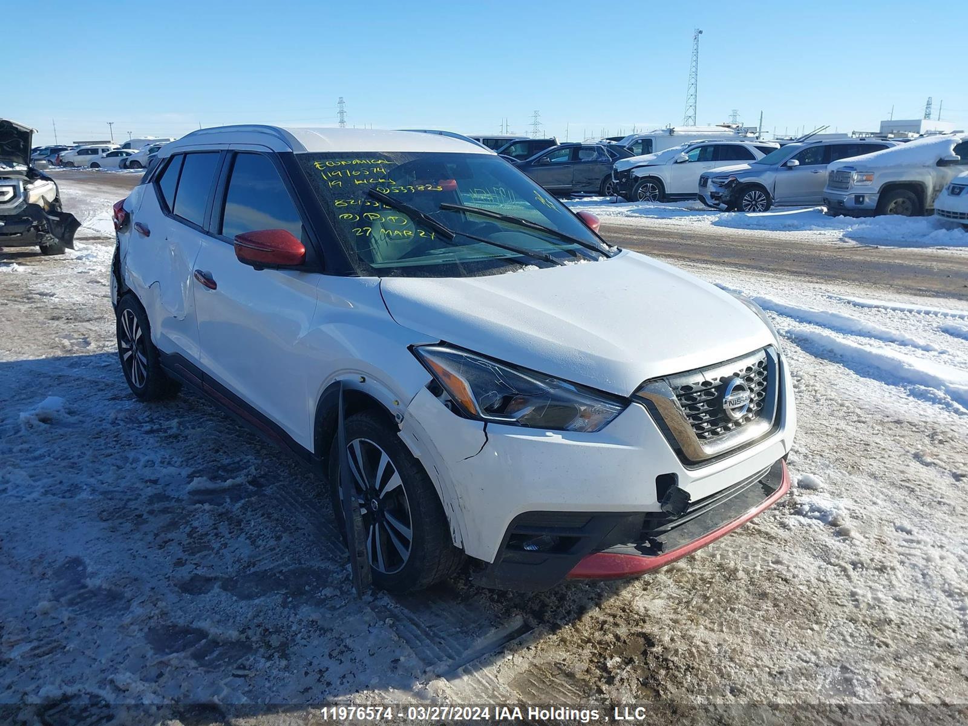 nissan kicks 2019 3n1cp5cu4kl533823