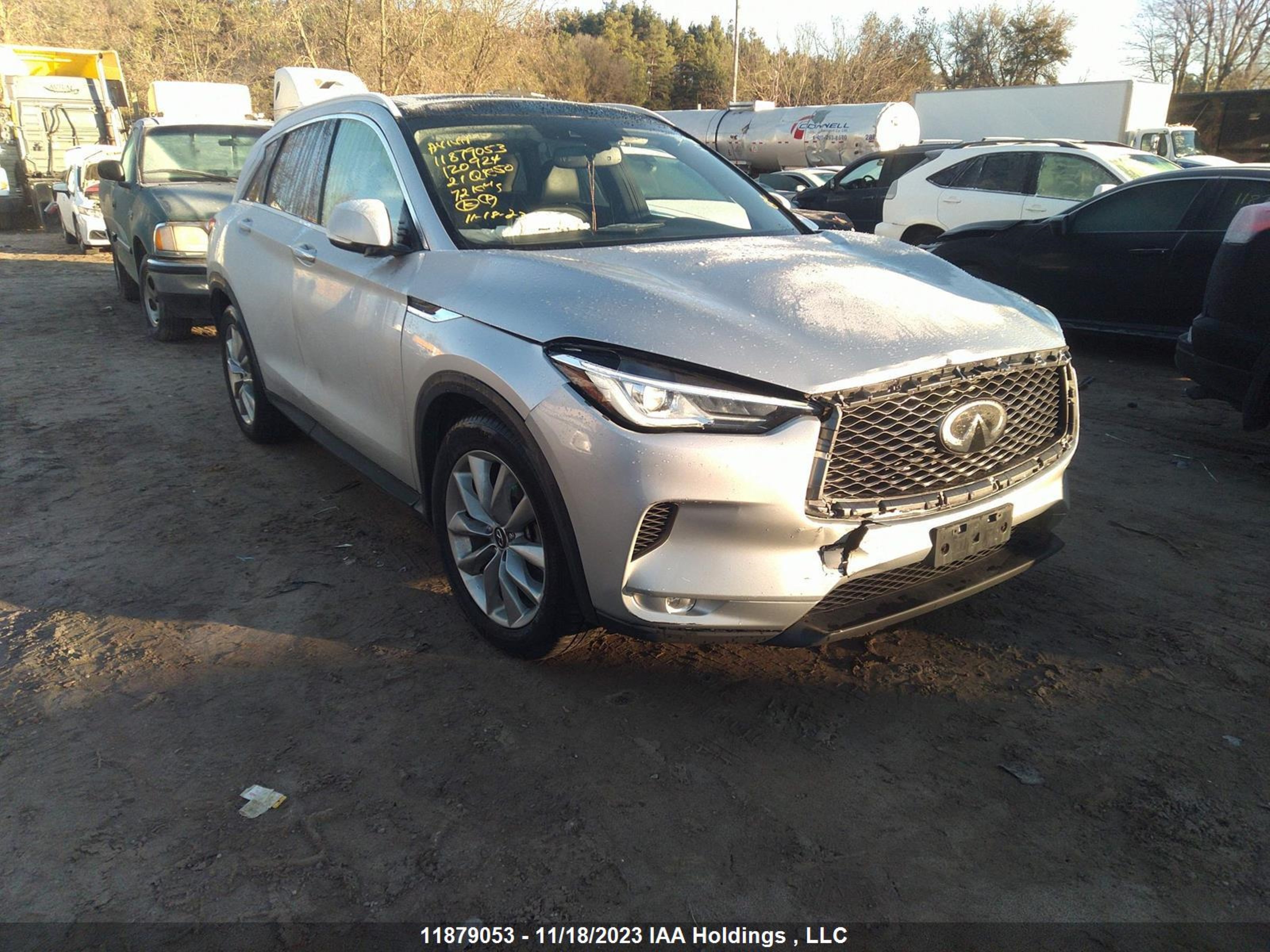 infiniti qx50 2021 3pcaj5bb6mf120924