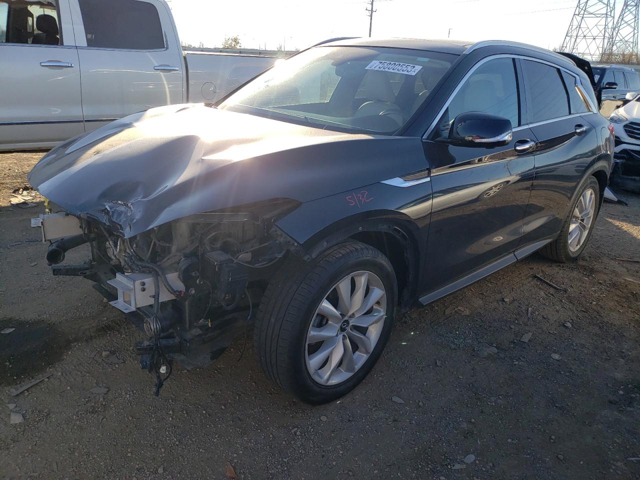 infiniti qx50 2019 3pcaj5m30kf120288