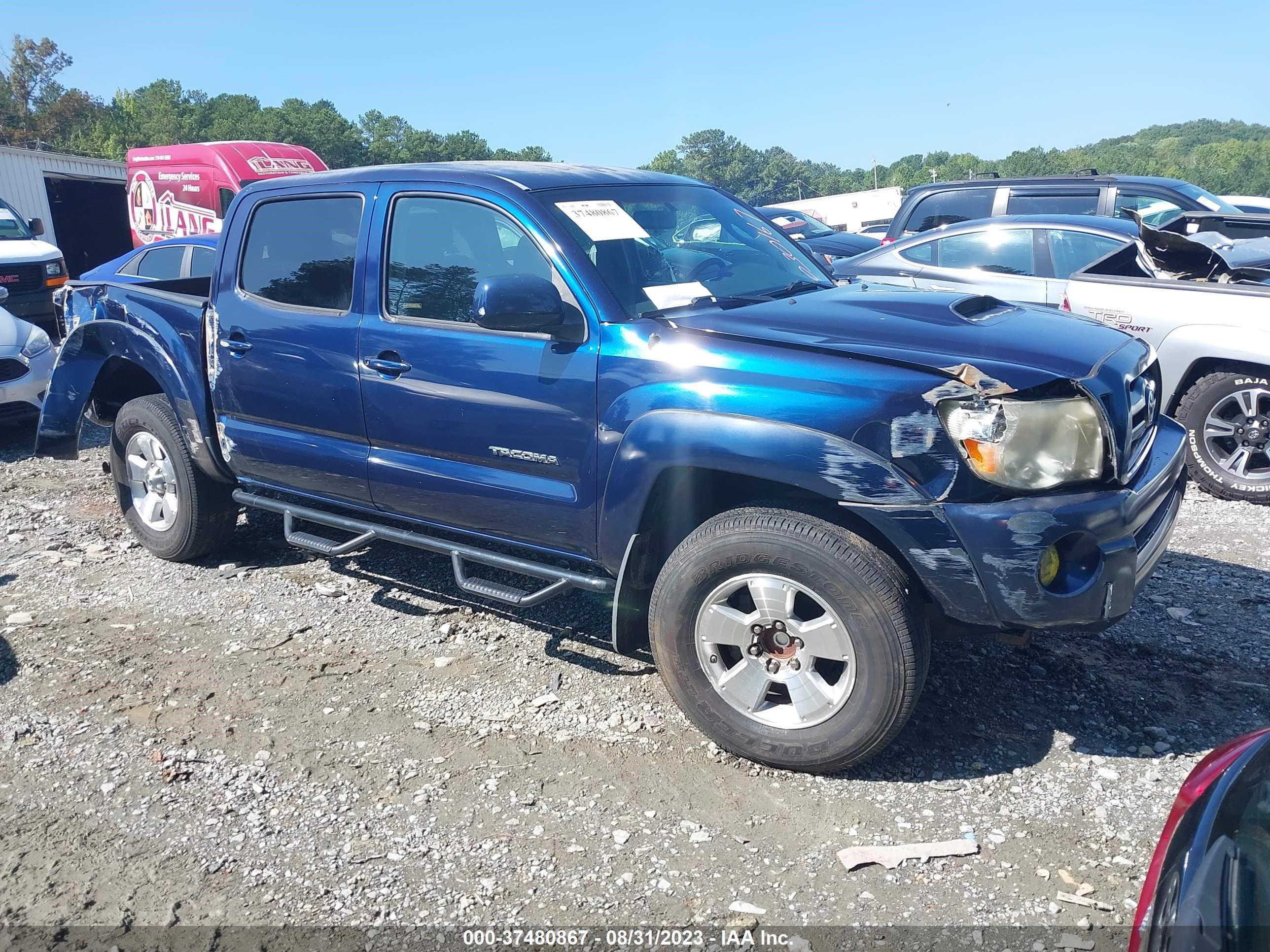 toyota tacoma 2007 3tmju62n37m030167