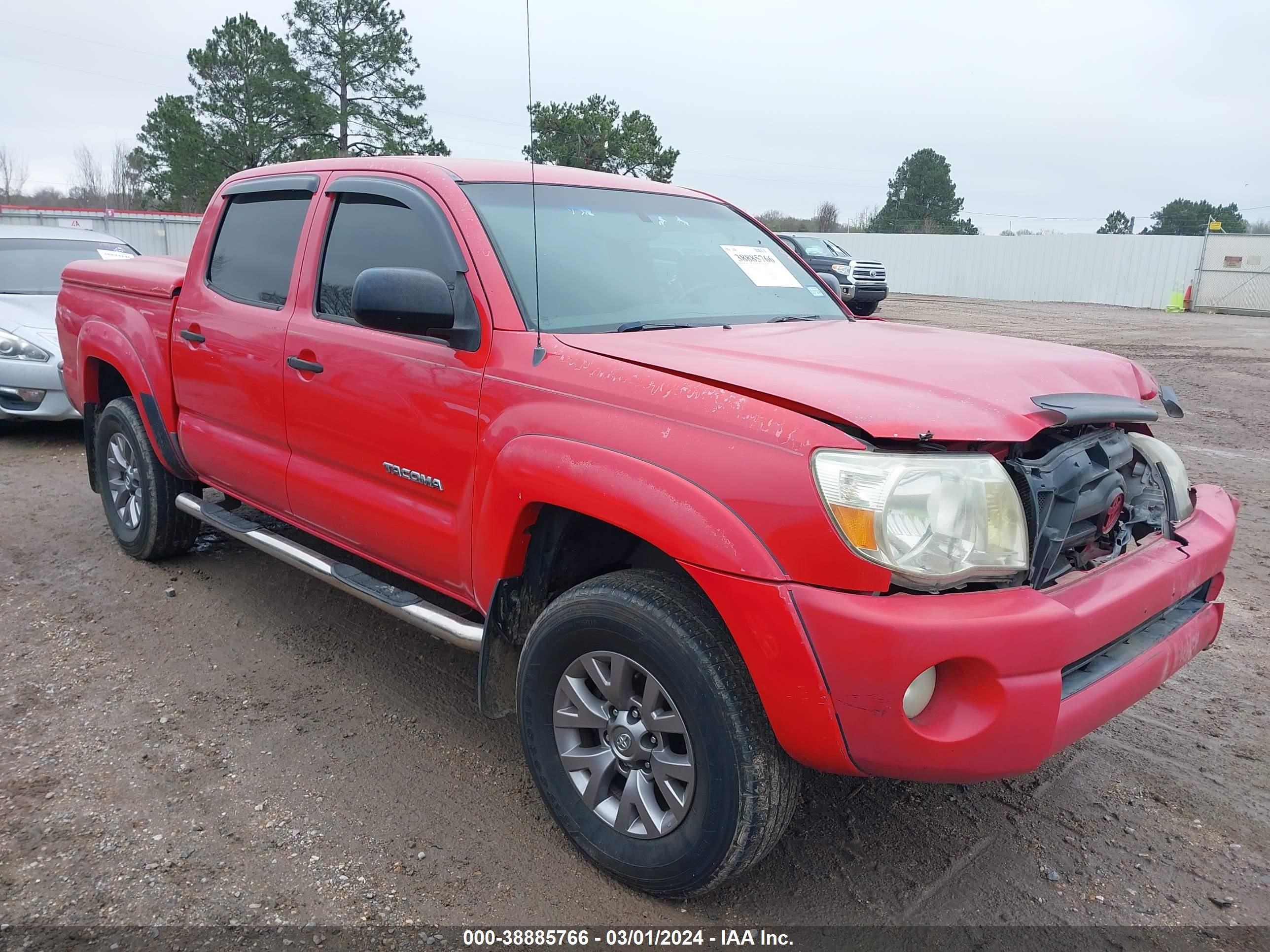 toyota tacoma 2007 3tmju62n87m034649