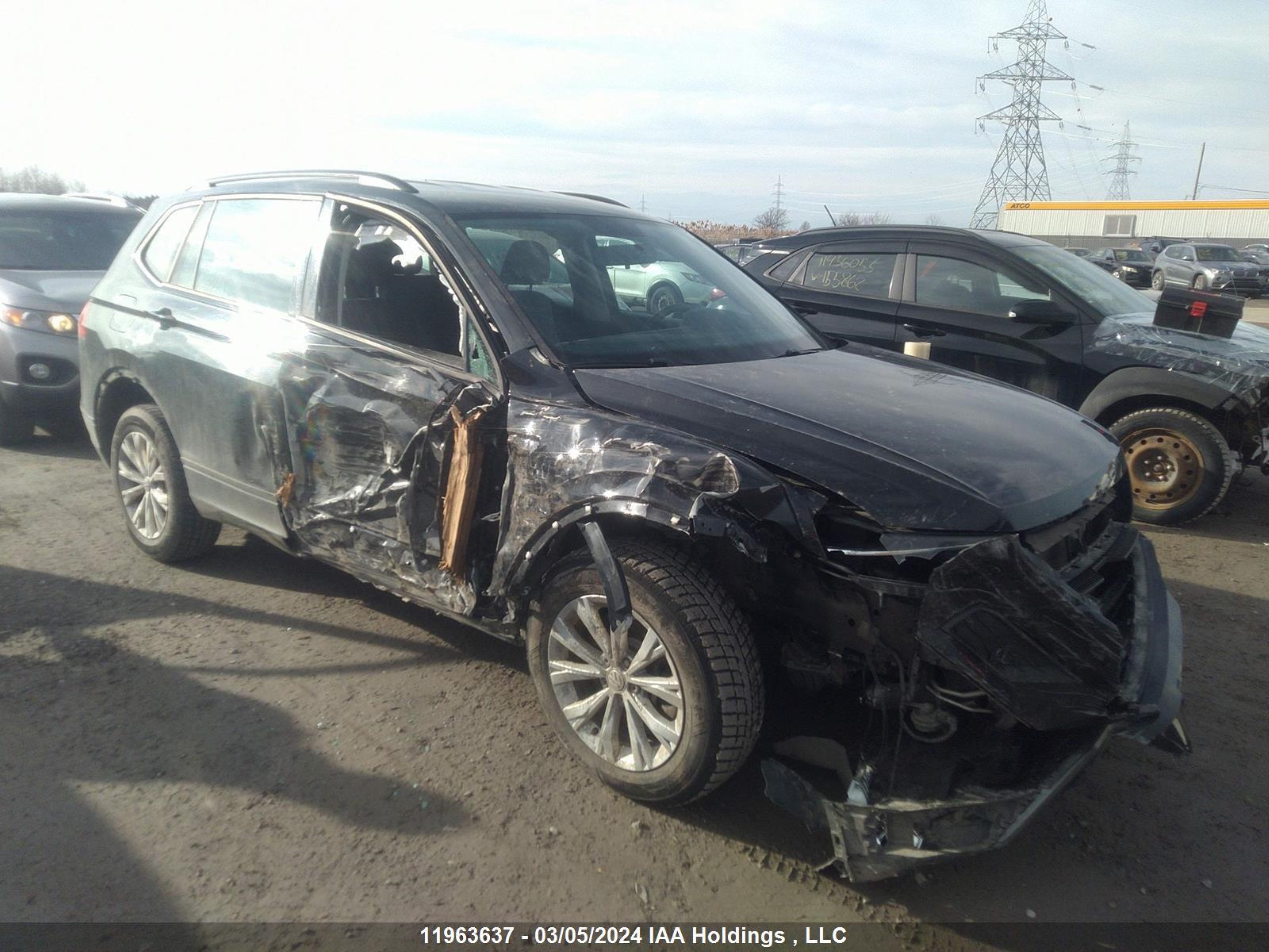 volkswagen tiguan 2021 3vv0b7ax8mm084927