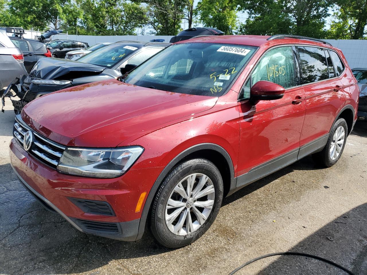 volkswagen tiguan 2019 3vv0b7ax9km044286