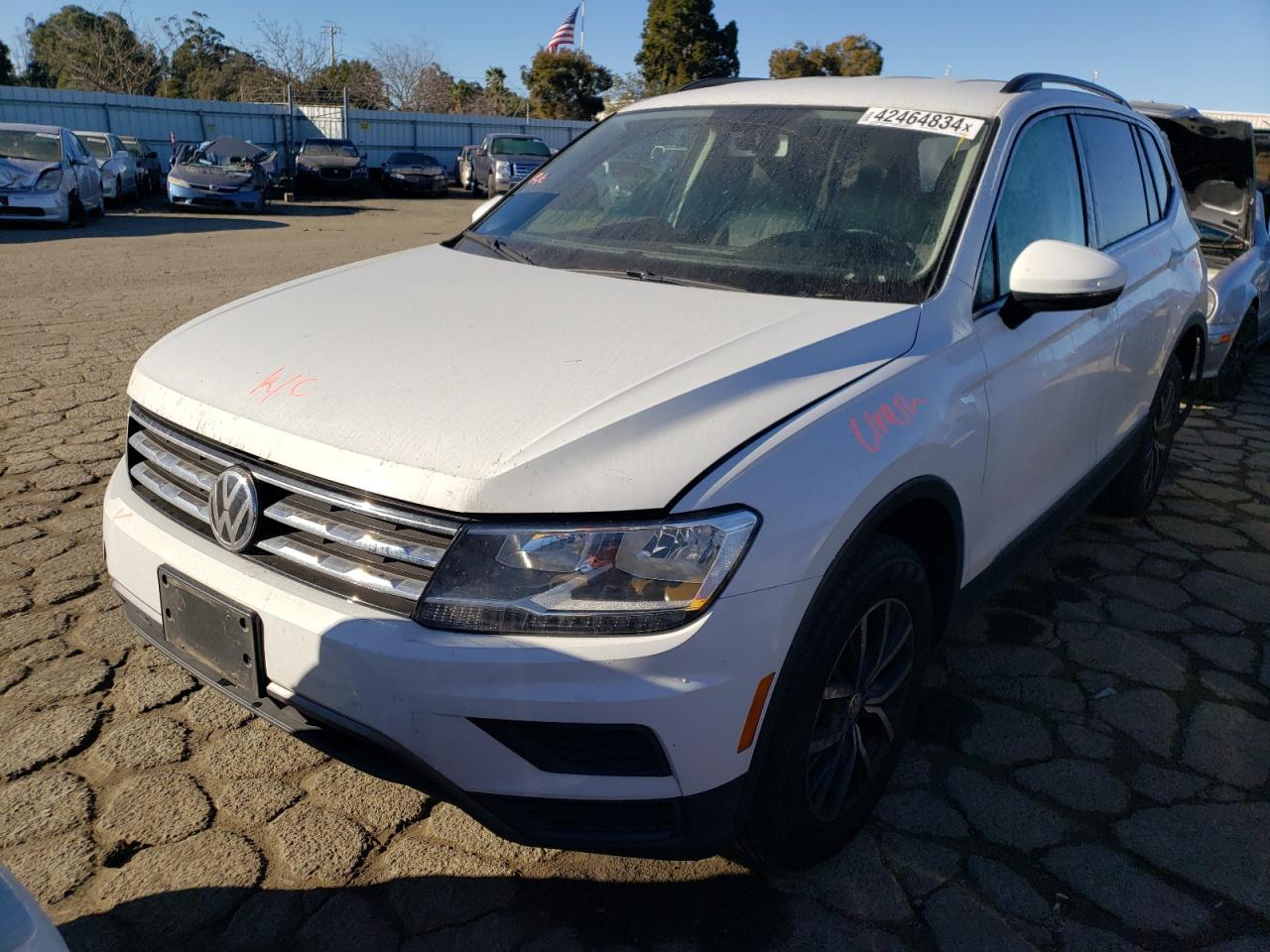 volkswagen tiguan 2018 3vv2b7ax3jm190951