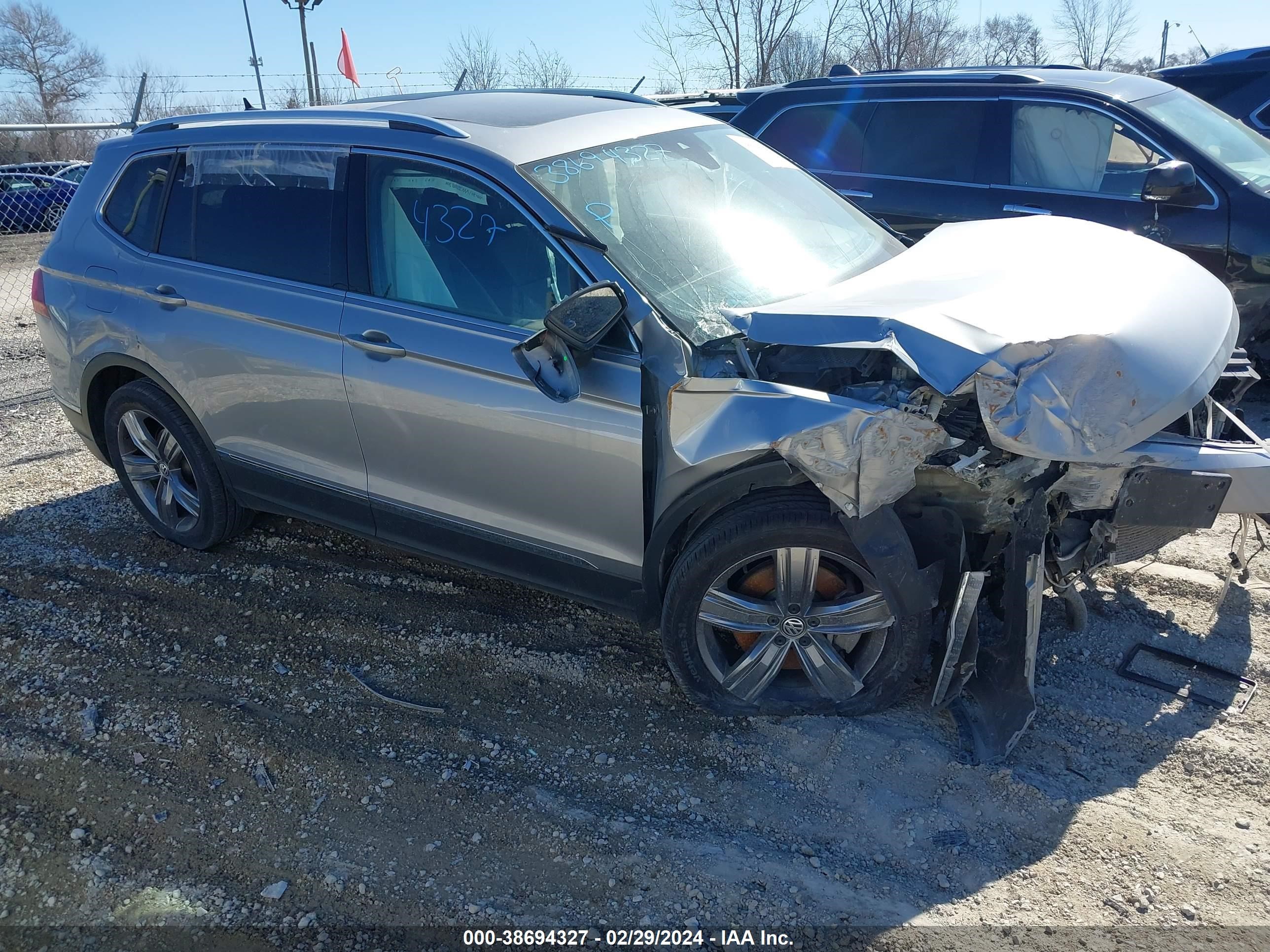 volkswagen tiguan 2021 3vv2b7ax3mm034557