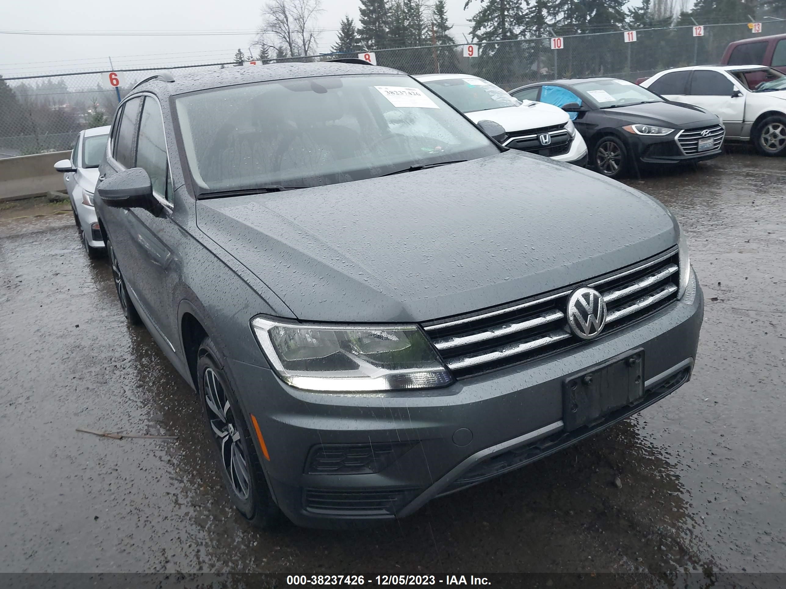 volkswagen tiguan 2021 3vv2b7ax7mm010858