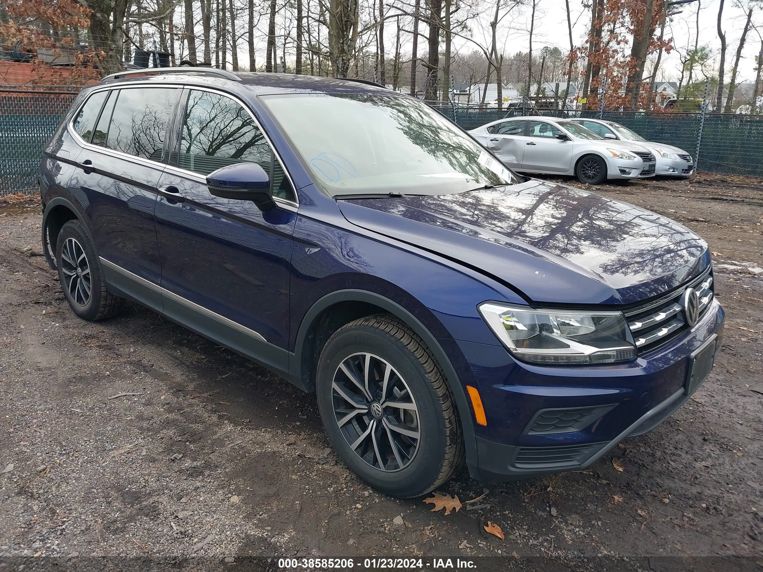 volkswagen tiguan 2021 3vv2b7ax7mm059042