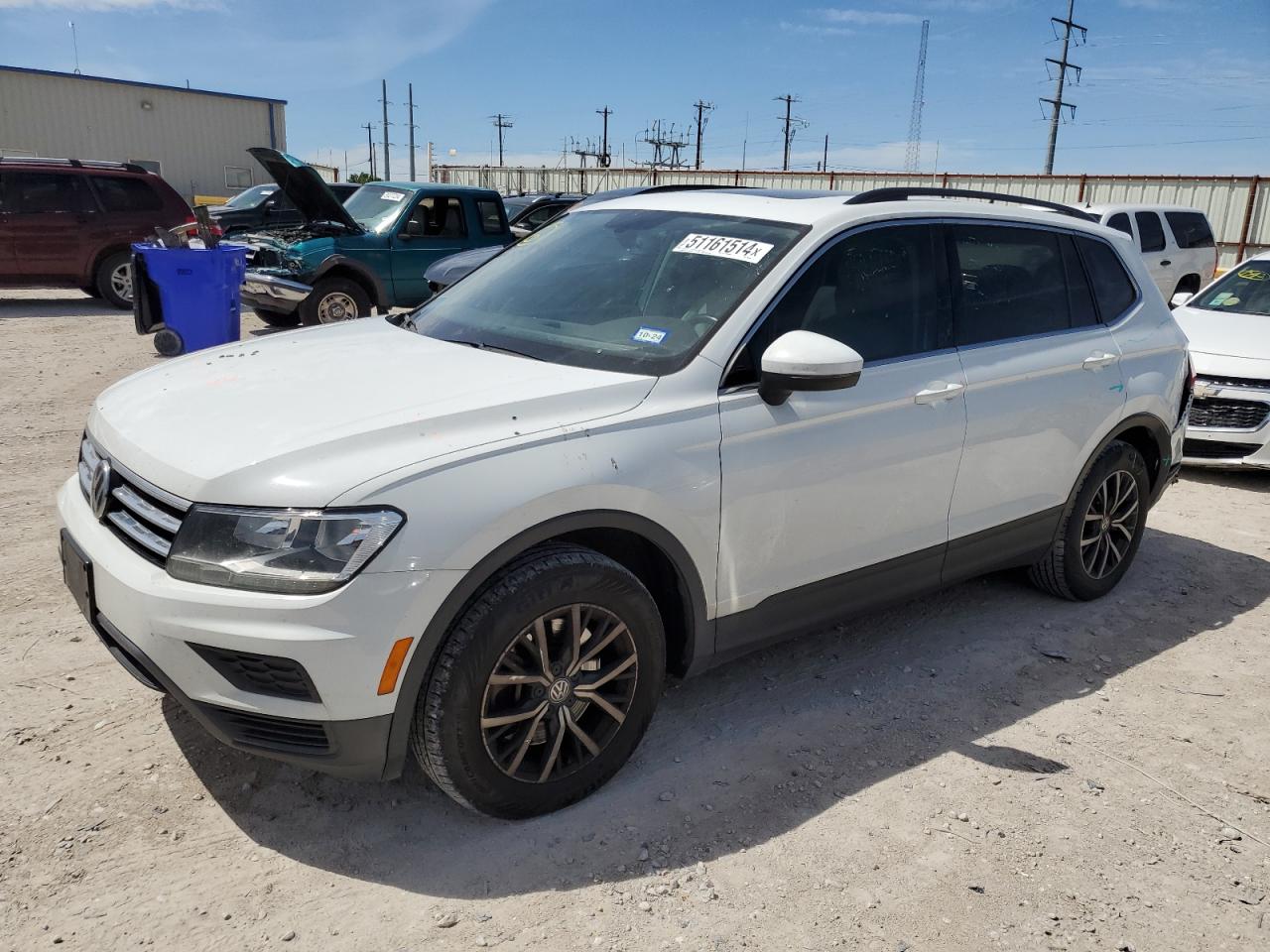 volkswagen tiguan 2019 3vv3b7ax4km096938