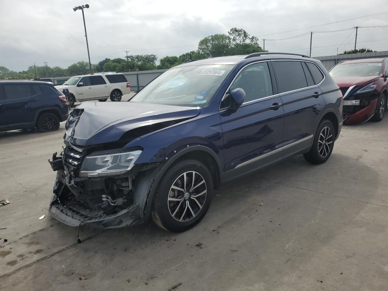 volkswagen tiguan 2021 3vv3b7ax6mm123253